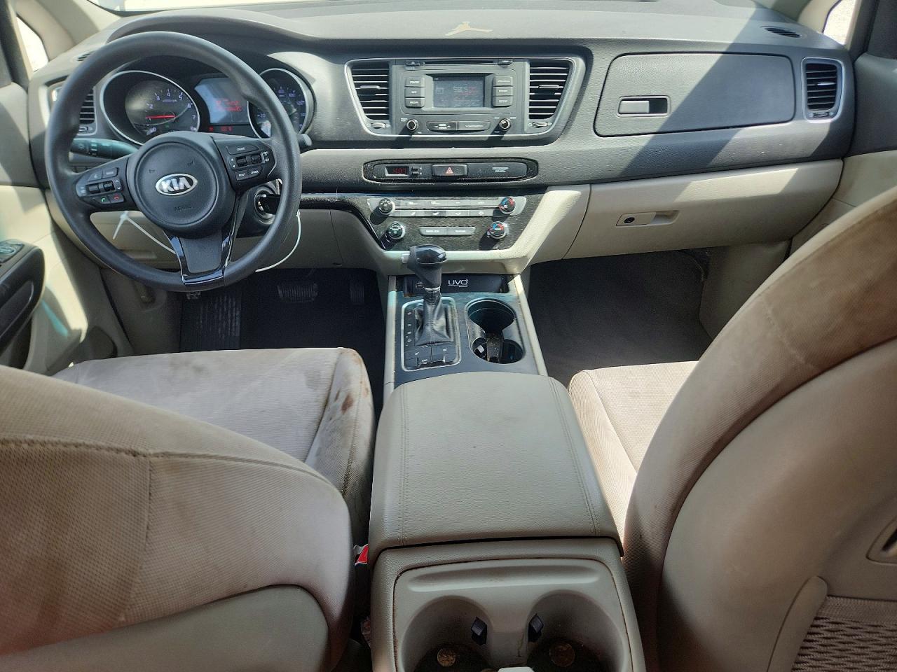 2015 Kia Sedona Lx Blue vin: KNDMB5C17F6069707