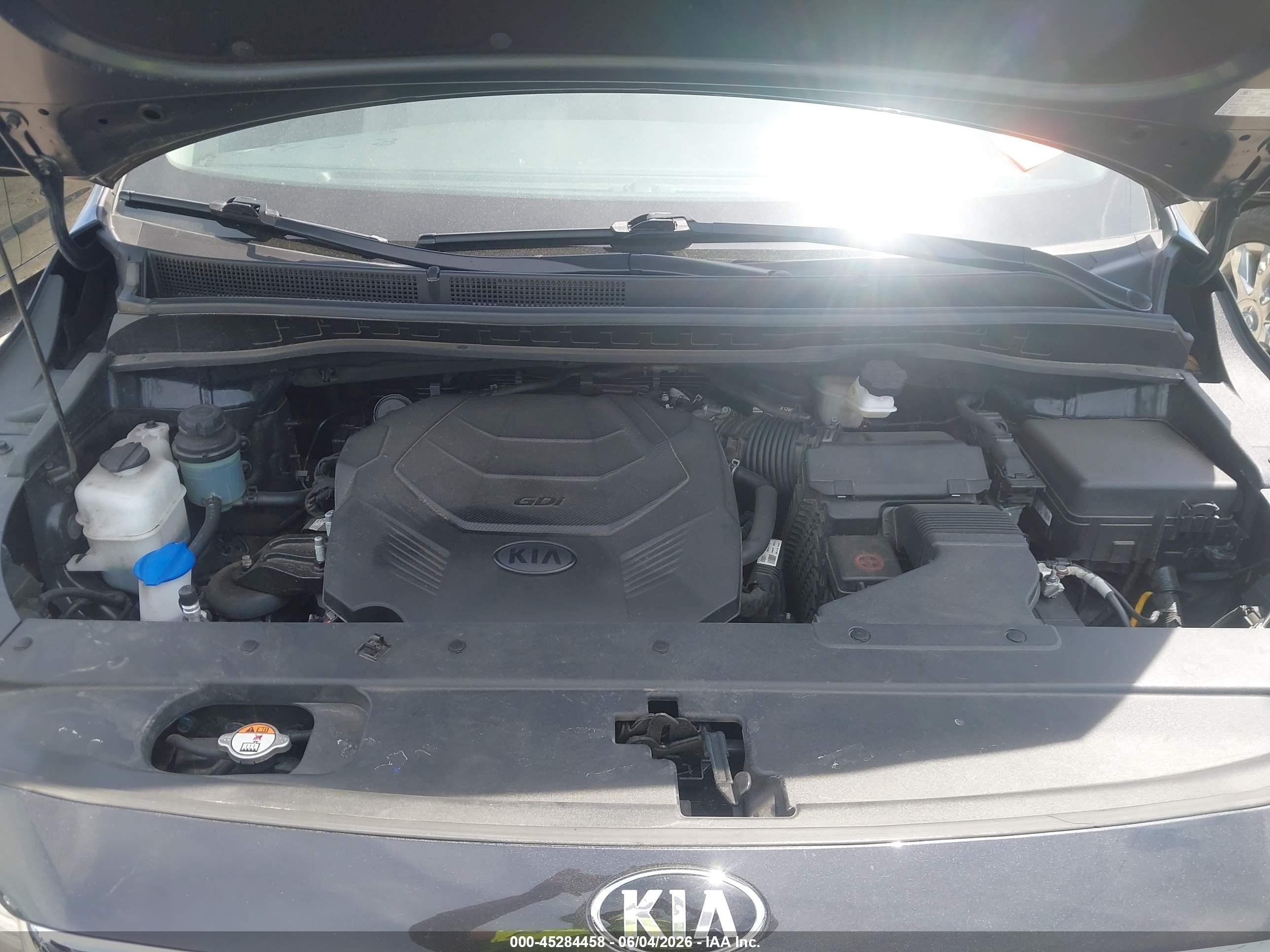 2021 Kia Sedona Lx Gray vin: KNDMB5C17M6662044