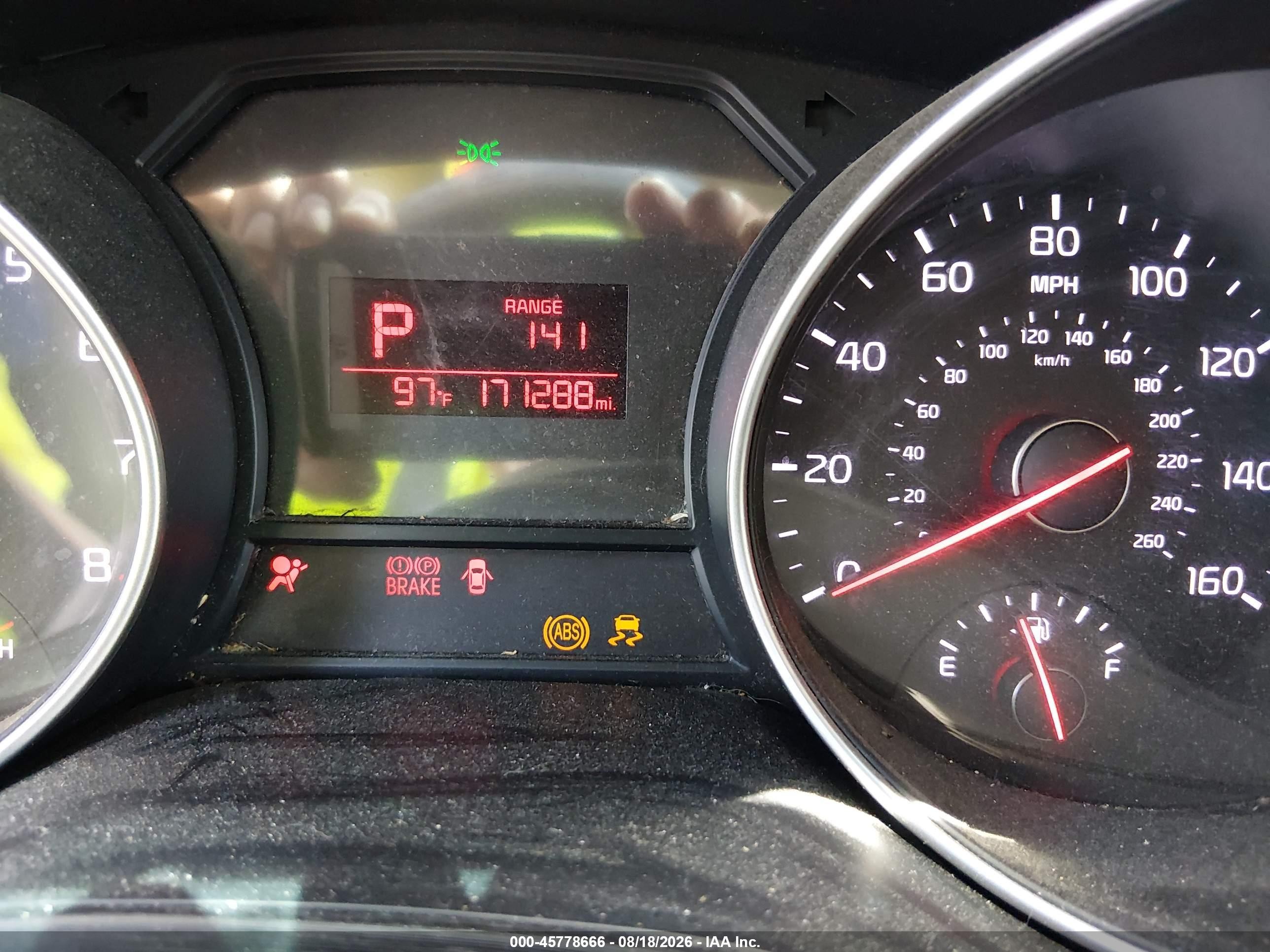 2015 Kia Sedona Lx Black vin: KNDMB5C18F6020676