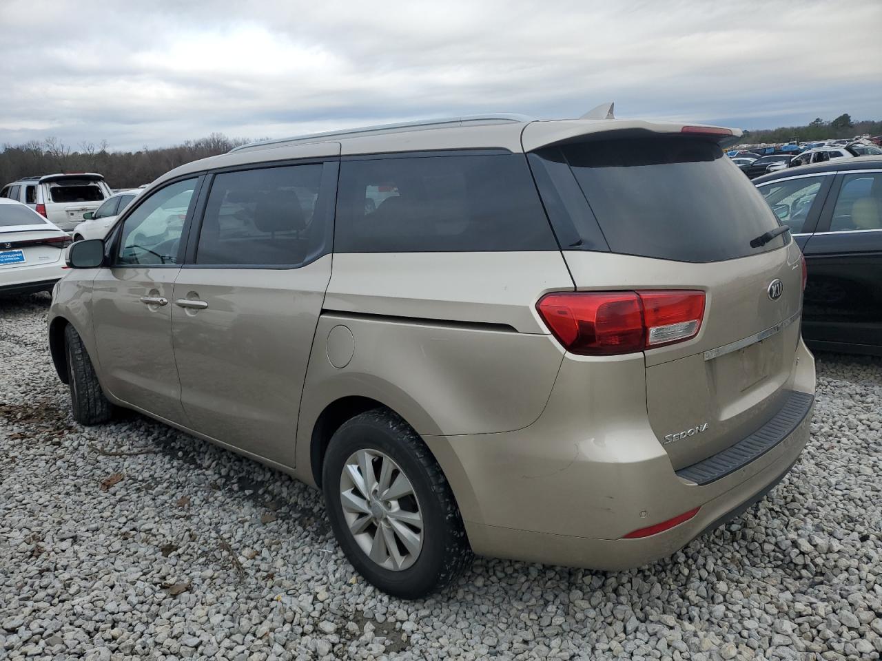 2015 Kia Sedona Lx Коричневый vin: KNDMB5C18F6021312