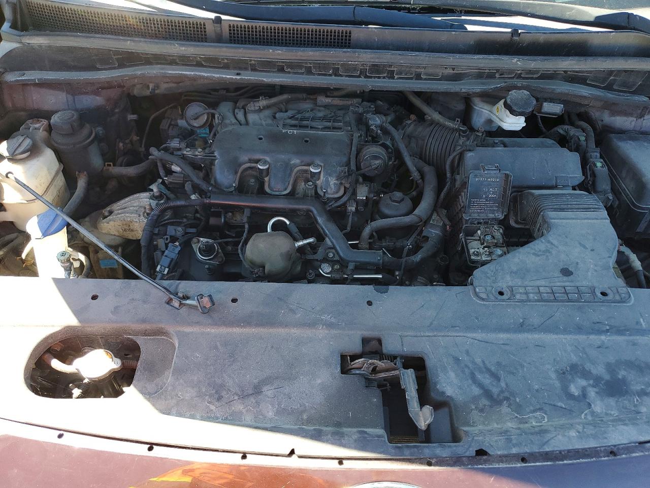 2015 Kia Sedona Lx Коричневый vin: KNDMB5C18F6043083