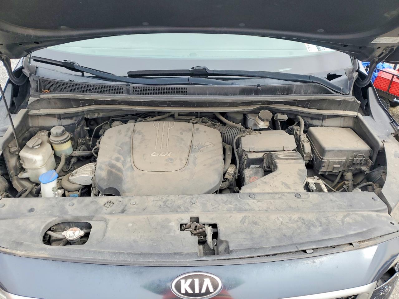 2016 Kia Sedona Lx Blue vin: KNDMB5C18G6093743