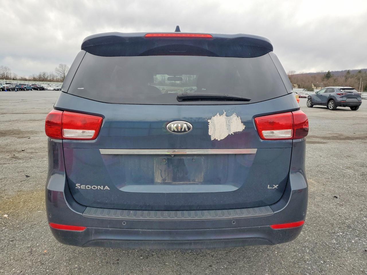 2016 Kia Sedona Lx Blue vin: KNDMB5C18G6093743