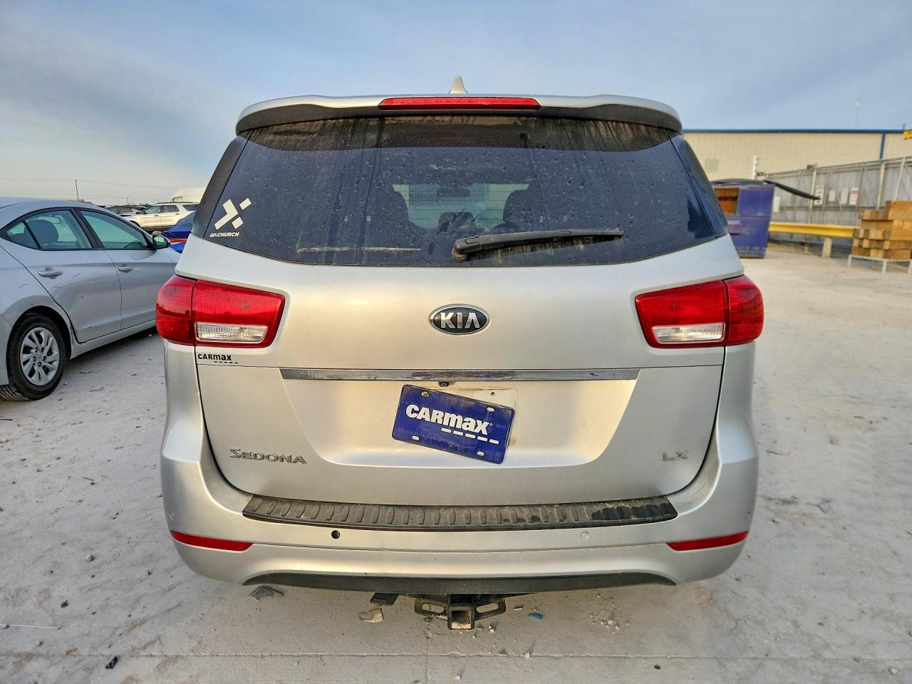 2016 Kia Sedona Lx Серебряный vin: KNDMB5C18G6212391