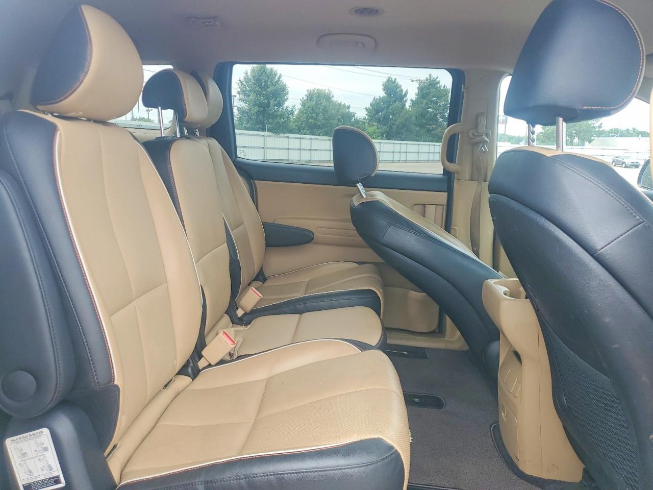 2016 Kia Sedona Lx Black vin: KNDMB5C18G6213489