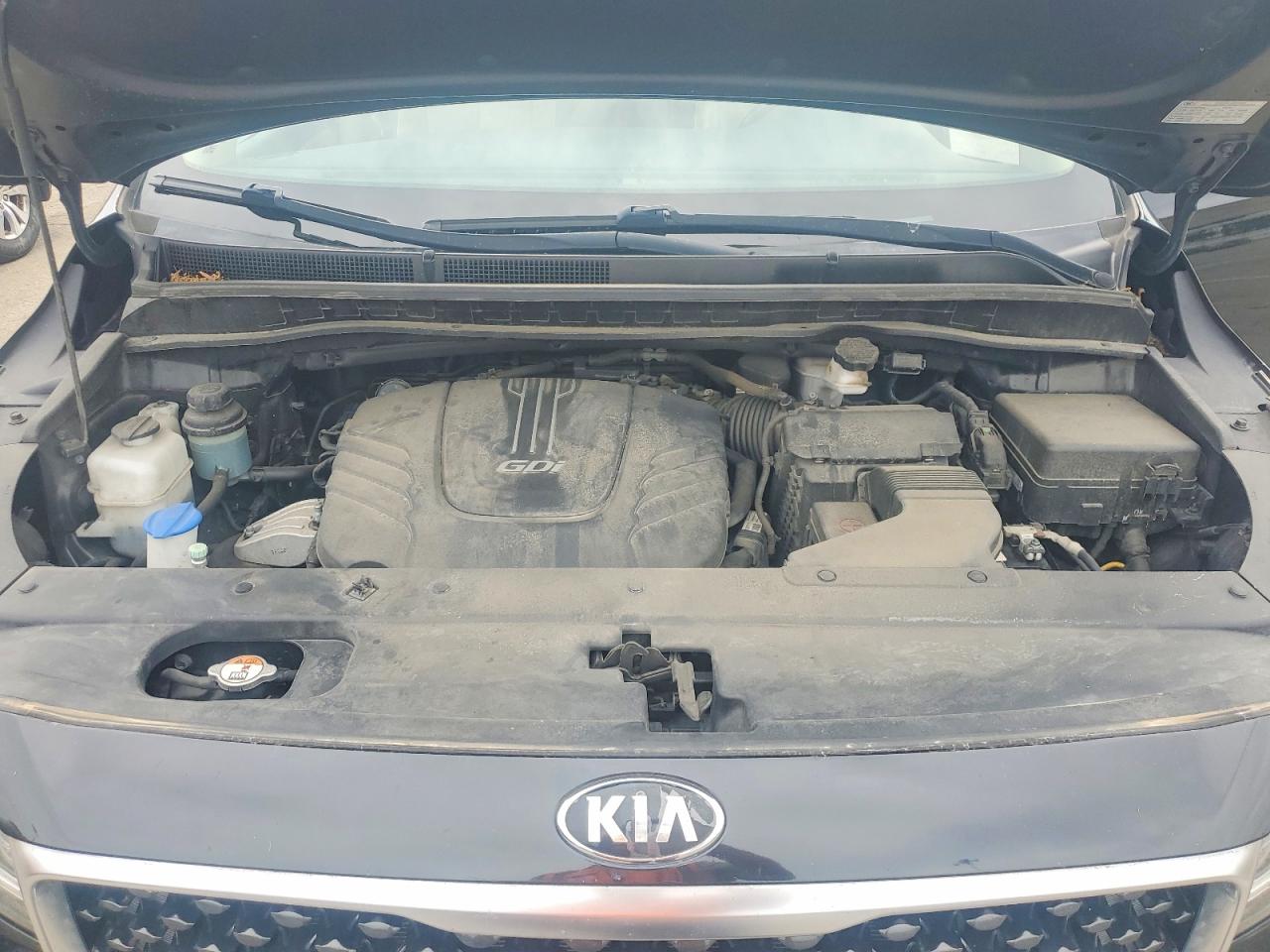 2016 Kia Sedona Lx Black vin: KNDMB5C18G6213489