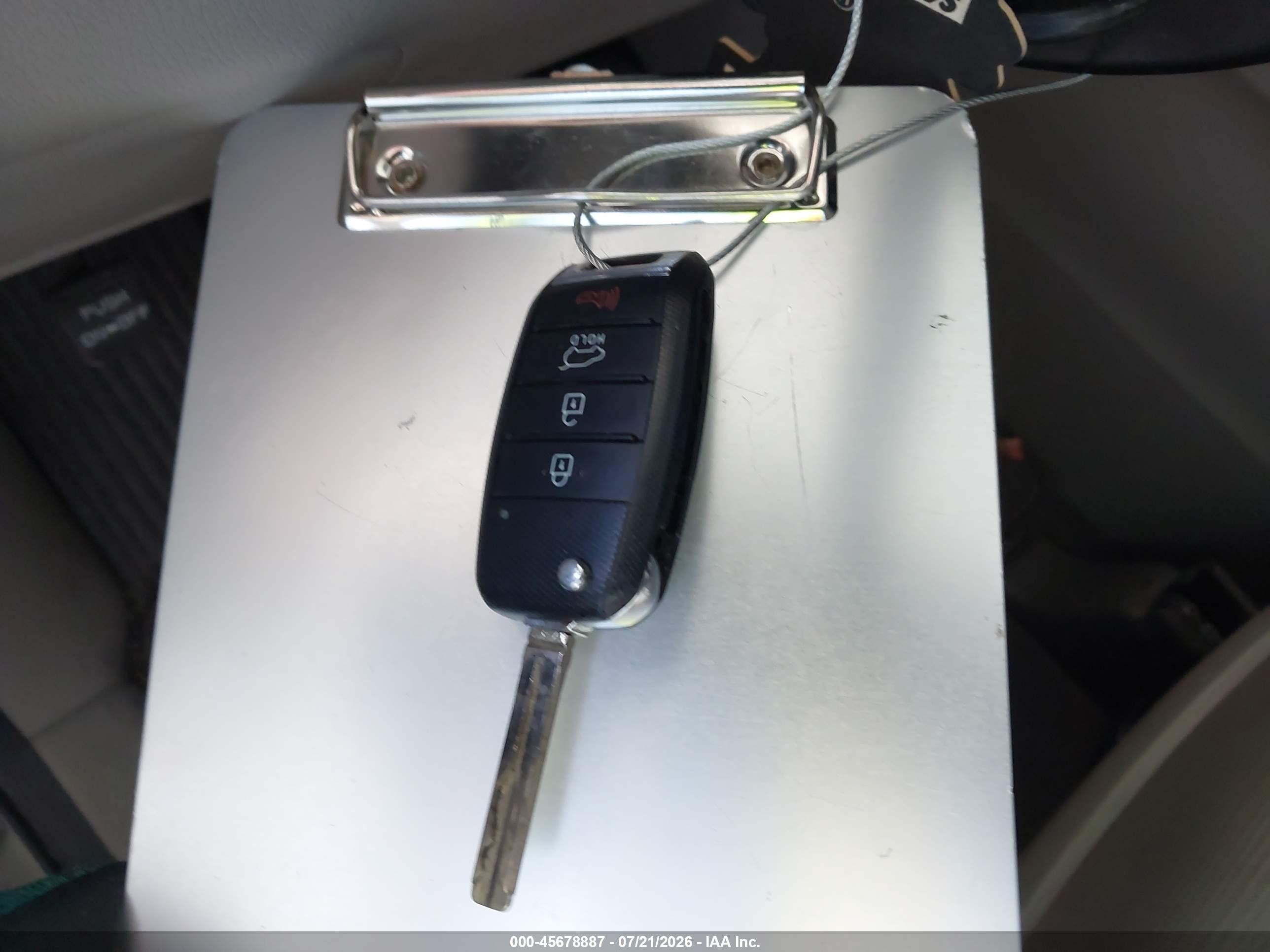 2015 Kia Sedona Lx Gray vin: KNDMB5C19F6027992