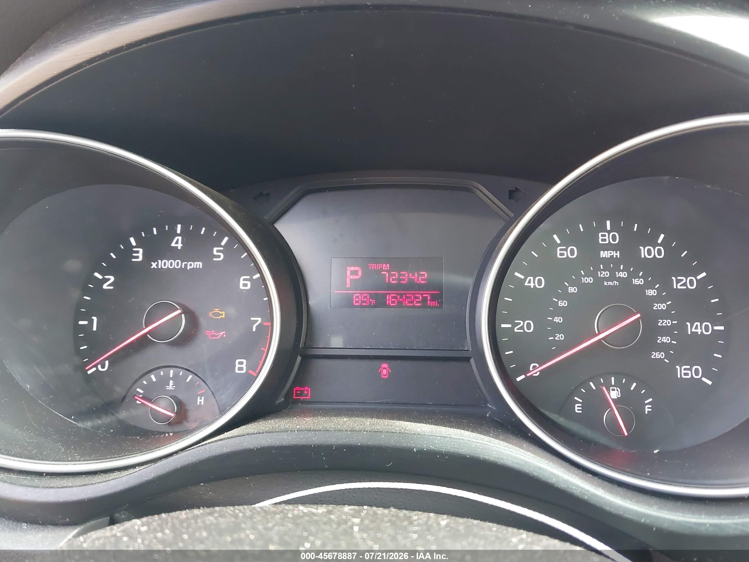 2015 Kia Sedona Lx Gray vin: KNDMB5C19F6027992