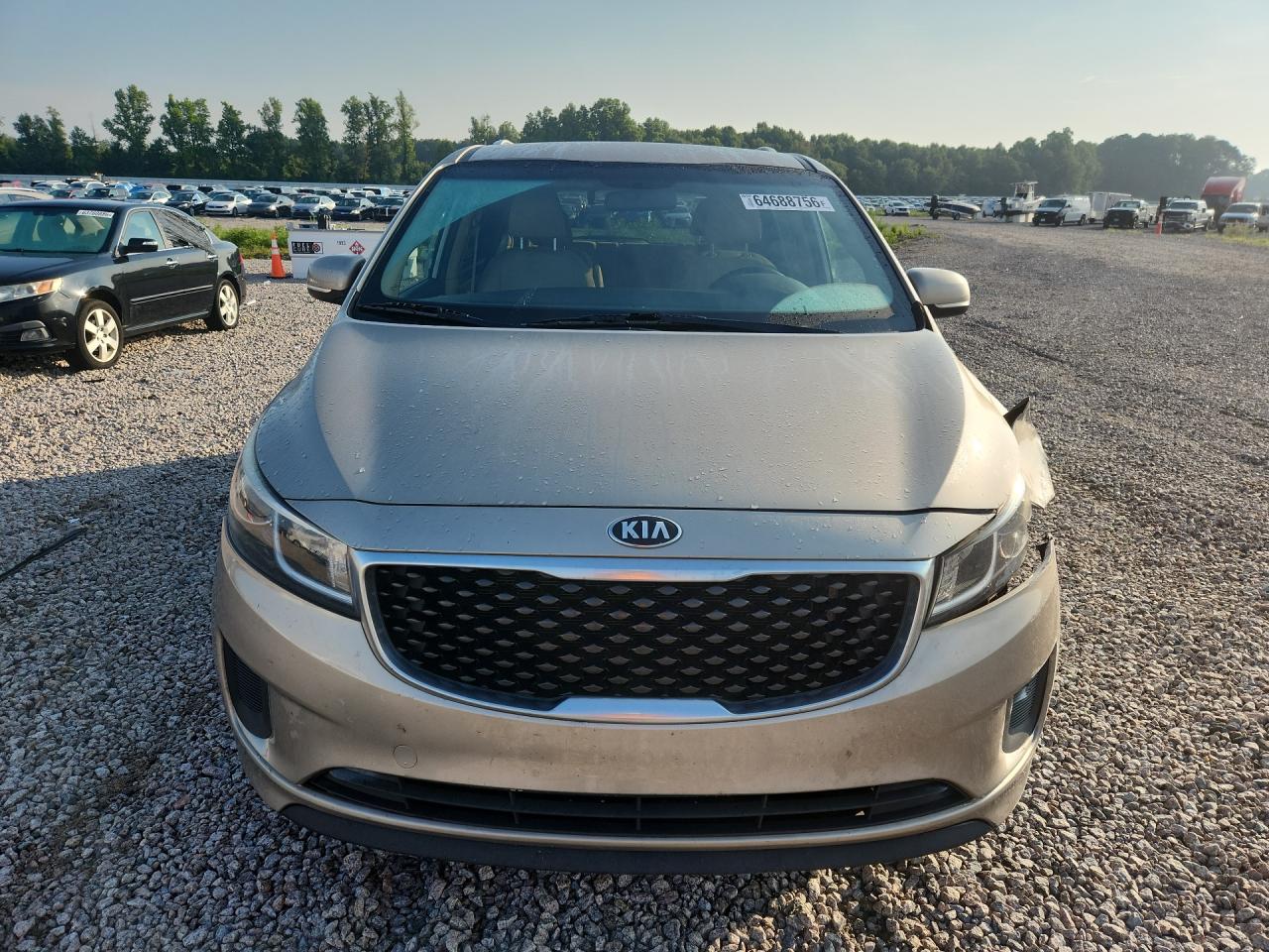 2015 Kia Sedona Lx Gold vin: KNDMB5C19F6043948