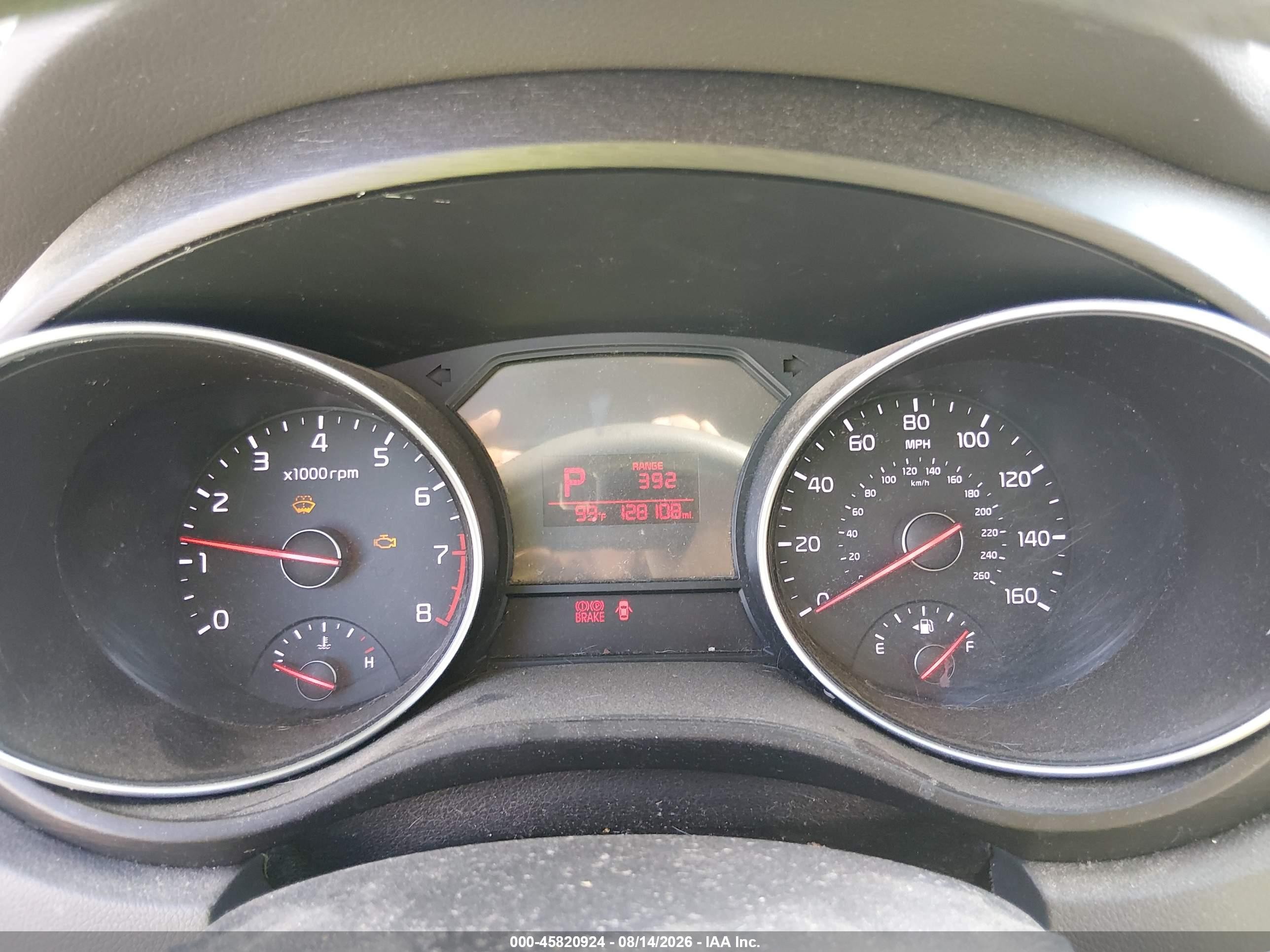 2015 Kia Sedona Lx Серебряный vin: KNDMB5C19F6048471