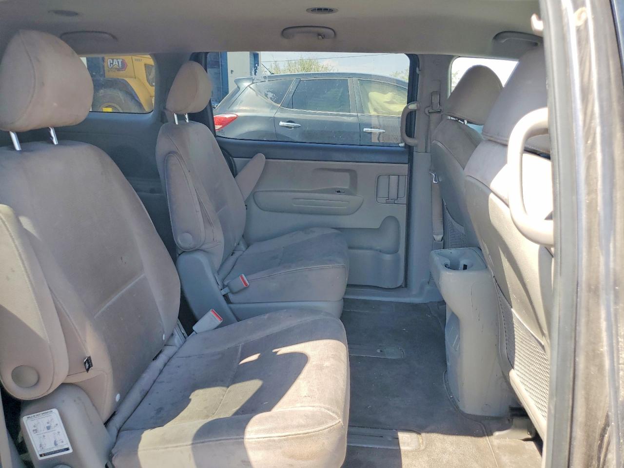 2015 Kia Sedona Lx Gray vin: KNDMB5C19F6062645