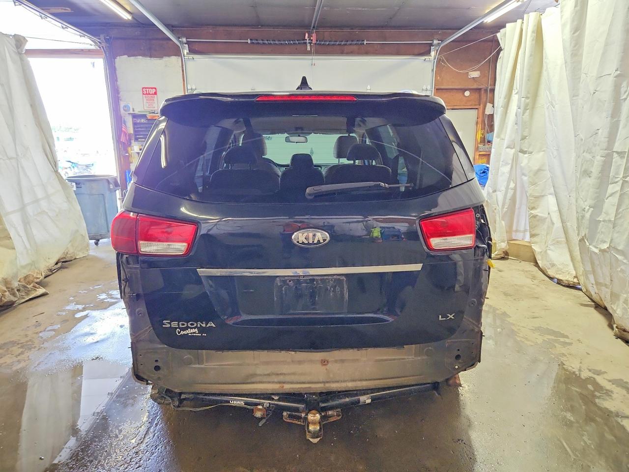 2015 Kia Sedona Lx Black vin: KNDMB5C19F6074942