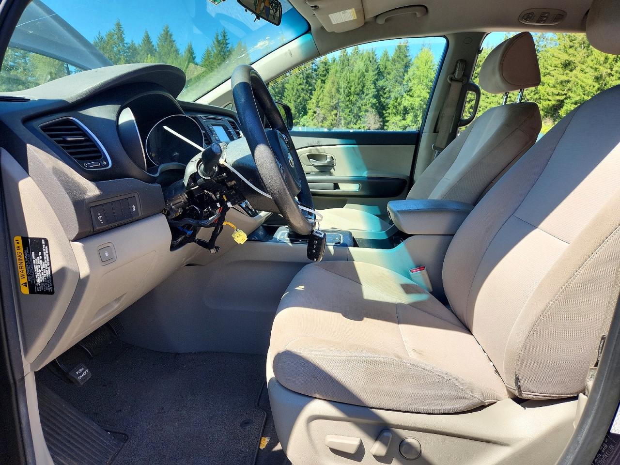 2015 Kia Sedona Lx Blue vin: KNDMB5C1XF6064338