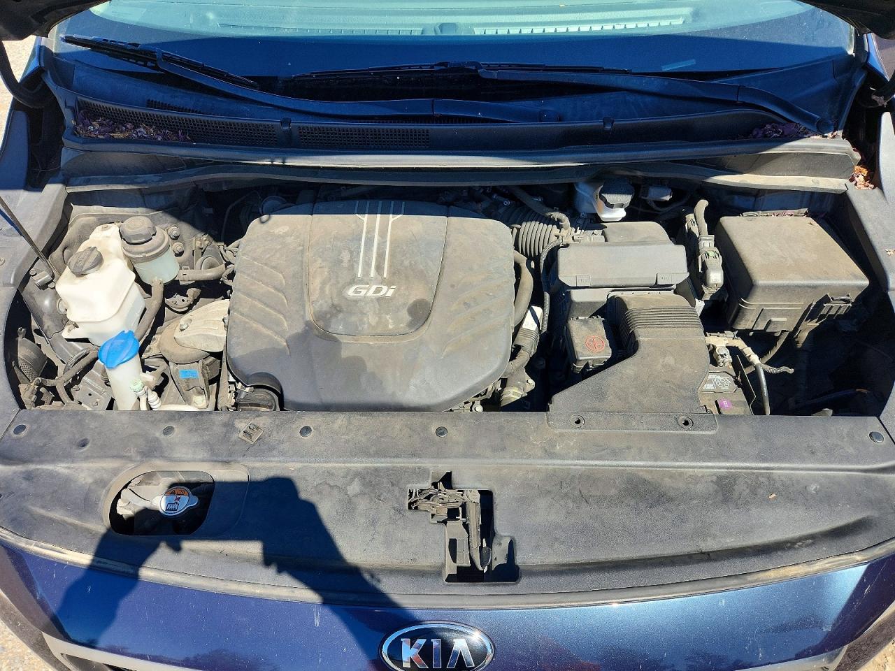 2015 Kia Sedona Lx Blue vin: KNDMB5C1XF6064338