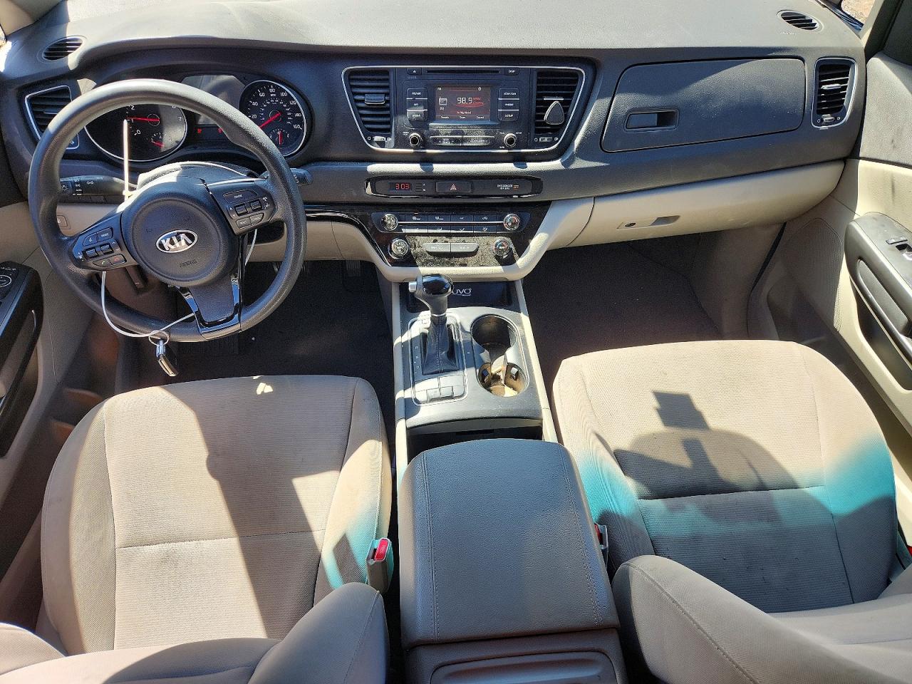 2015 Kia Sedona Lx Blue vin: KNDMB5C1XF6064338
