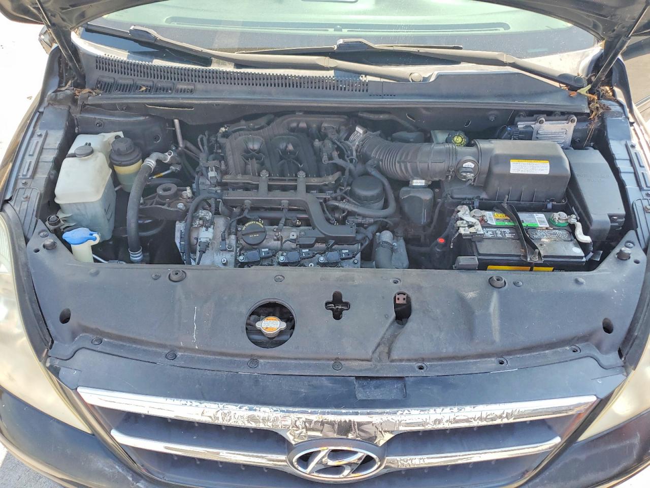 2007 Hyundai Entourage Gls Black vin: KNDMC233076012960