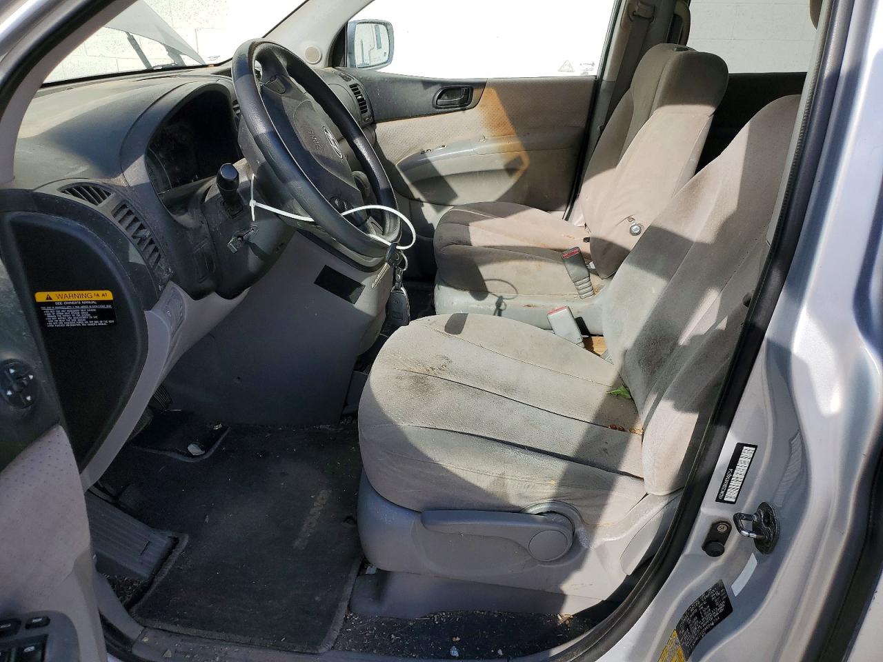 2008 Hyundai Entourage Silver vin: KNDMC233086046754