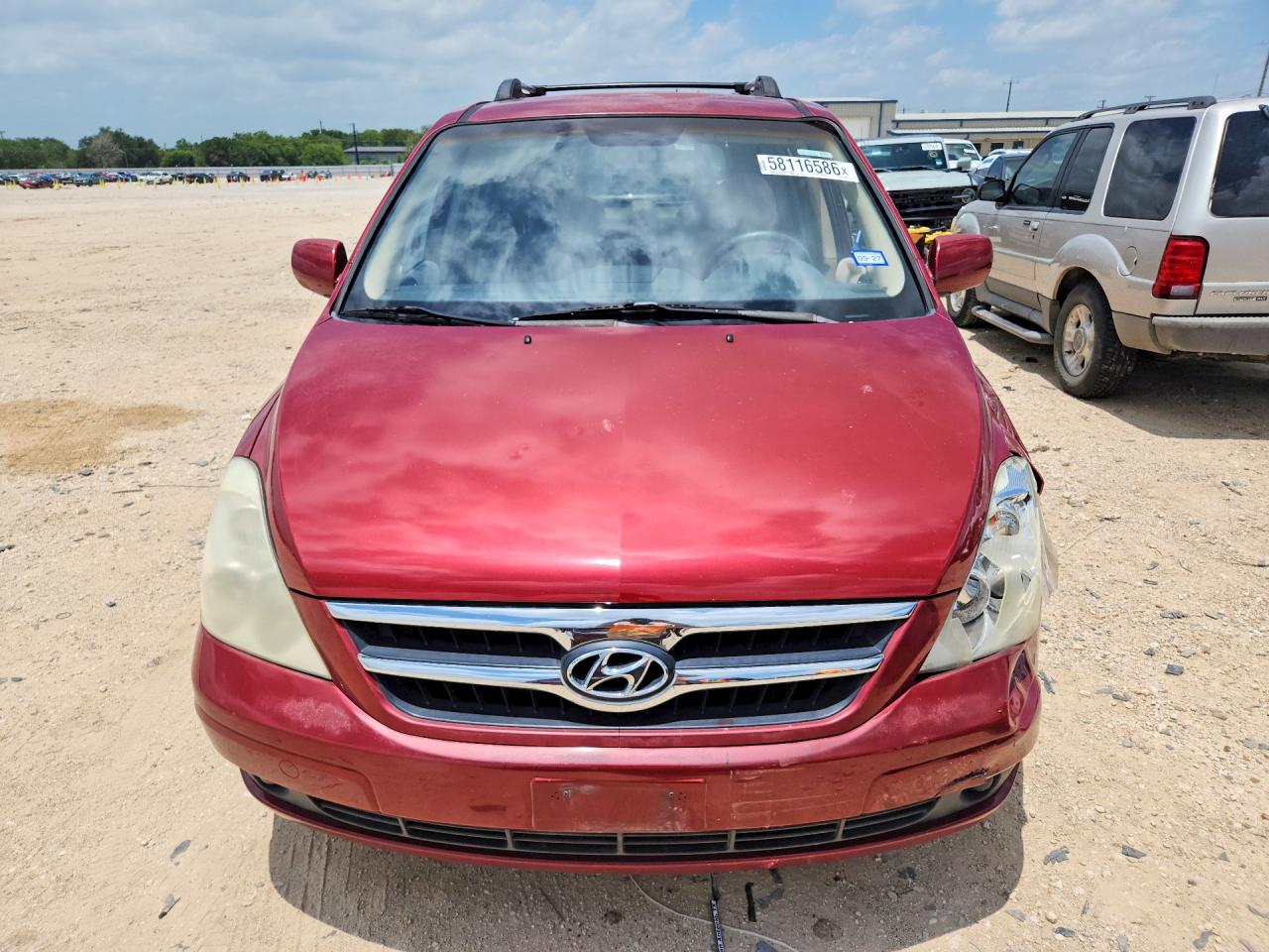 2008 Hyundai Entourage Gls Красный vin: KNDMC233086054840