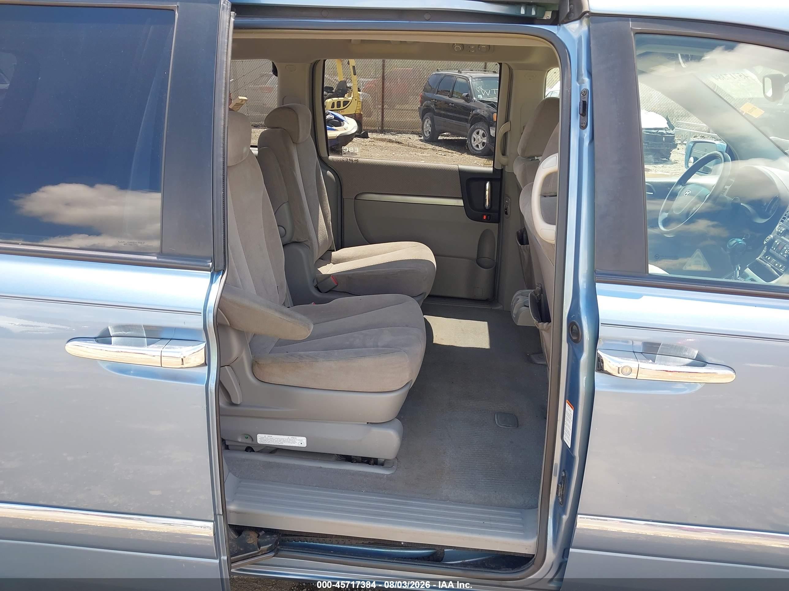 2007 Hyundai Entourage Gls/limited/se Light Blue vin: KNDMC233176021246