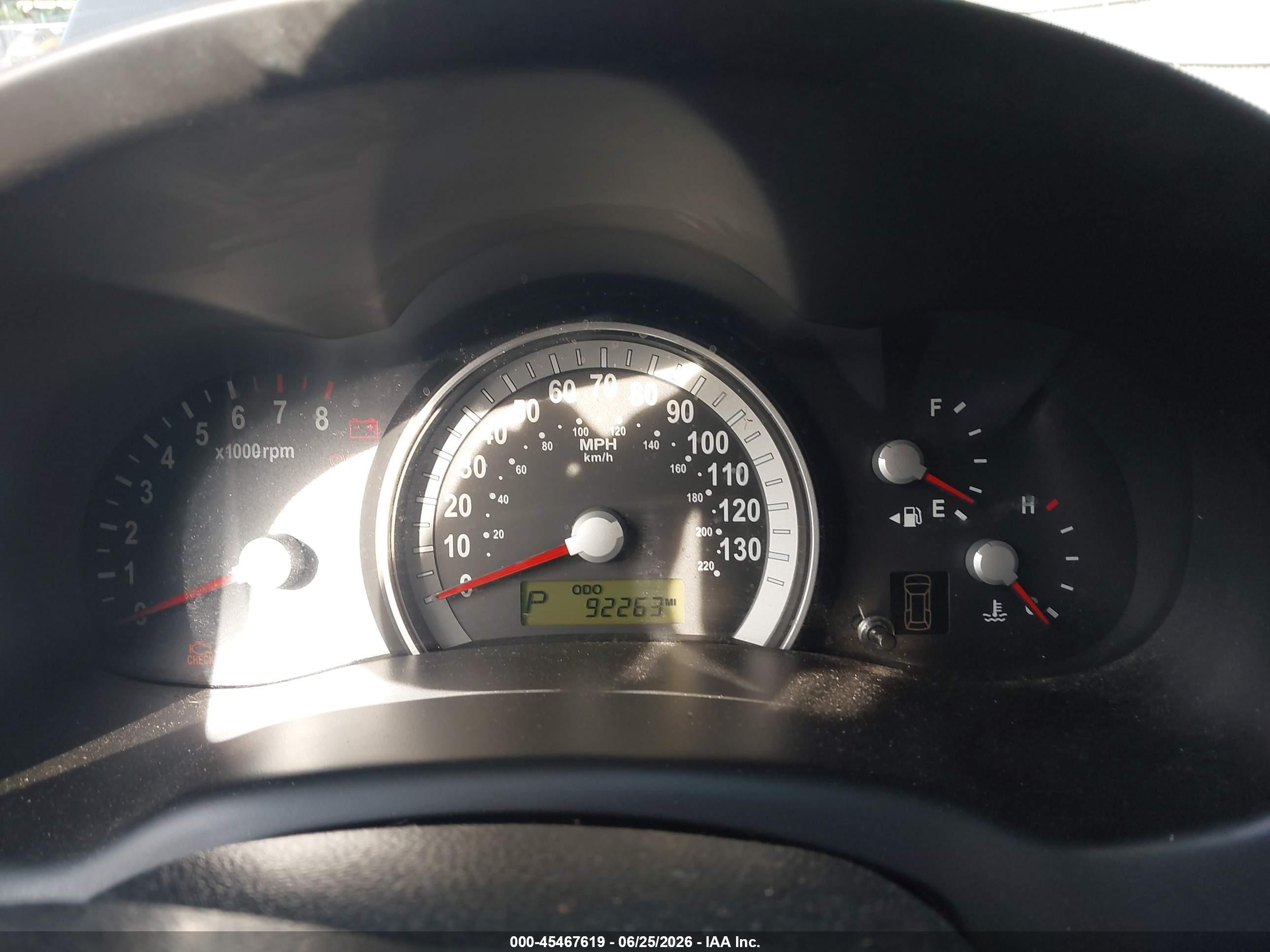 2008 Hyundai Entourage Gls/limited Gray vin: KNDMC233186045919