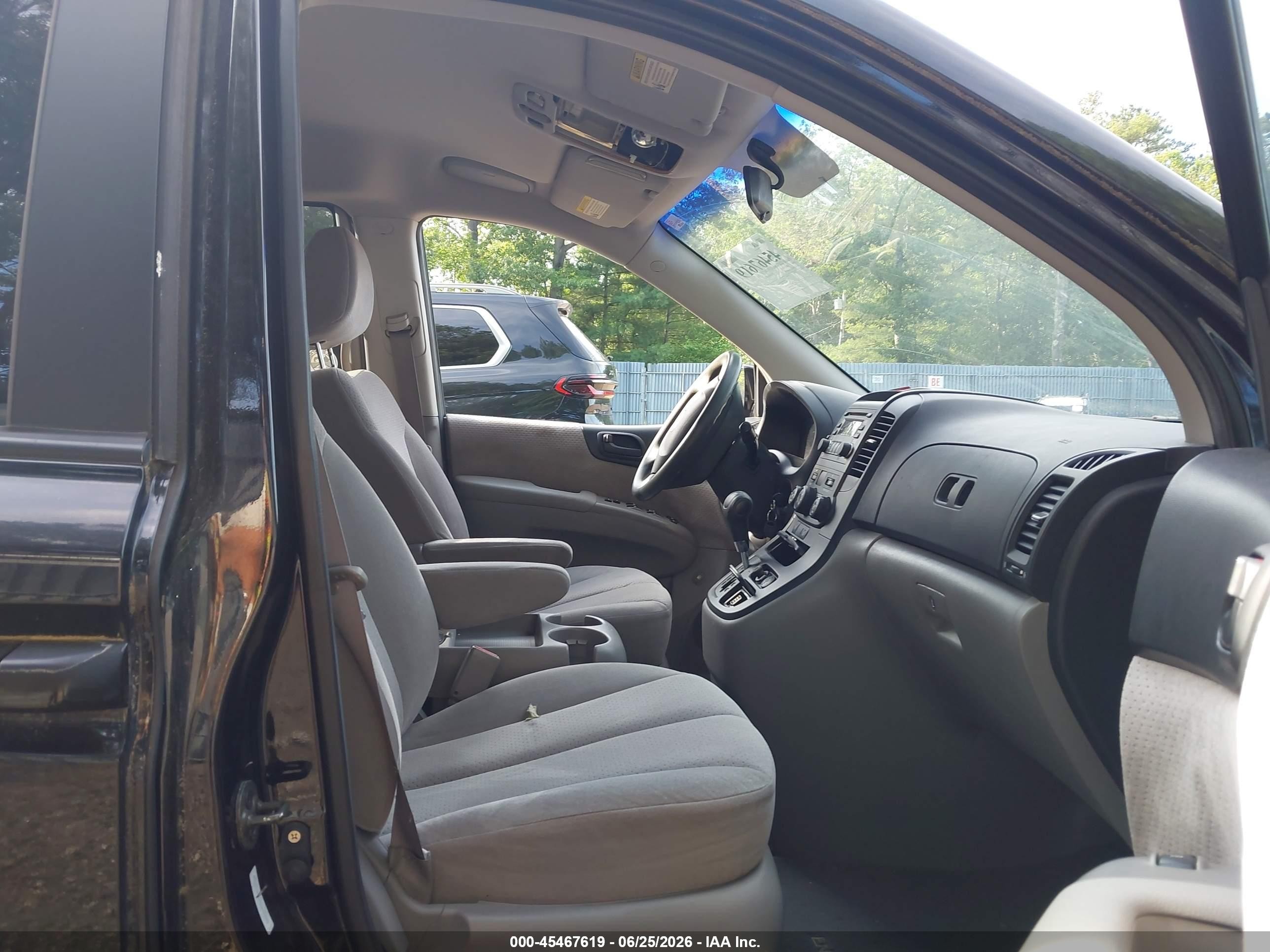 2008 Hyundai Entourage Gls/limited Gray vin: KNDMC233186045919