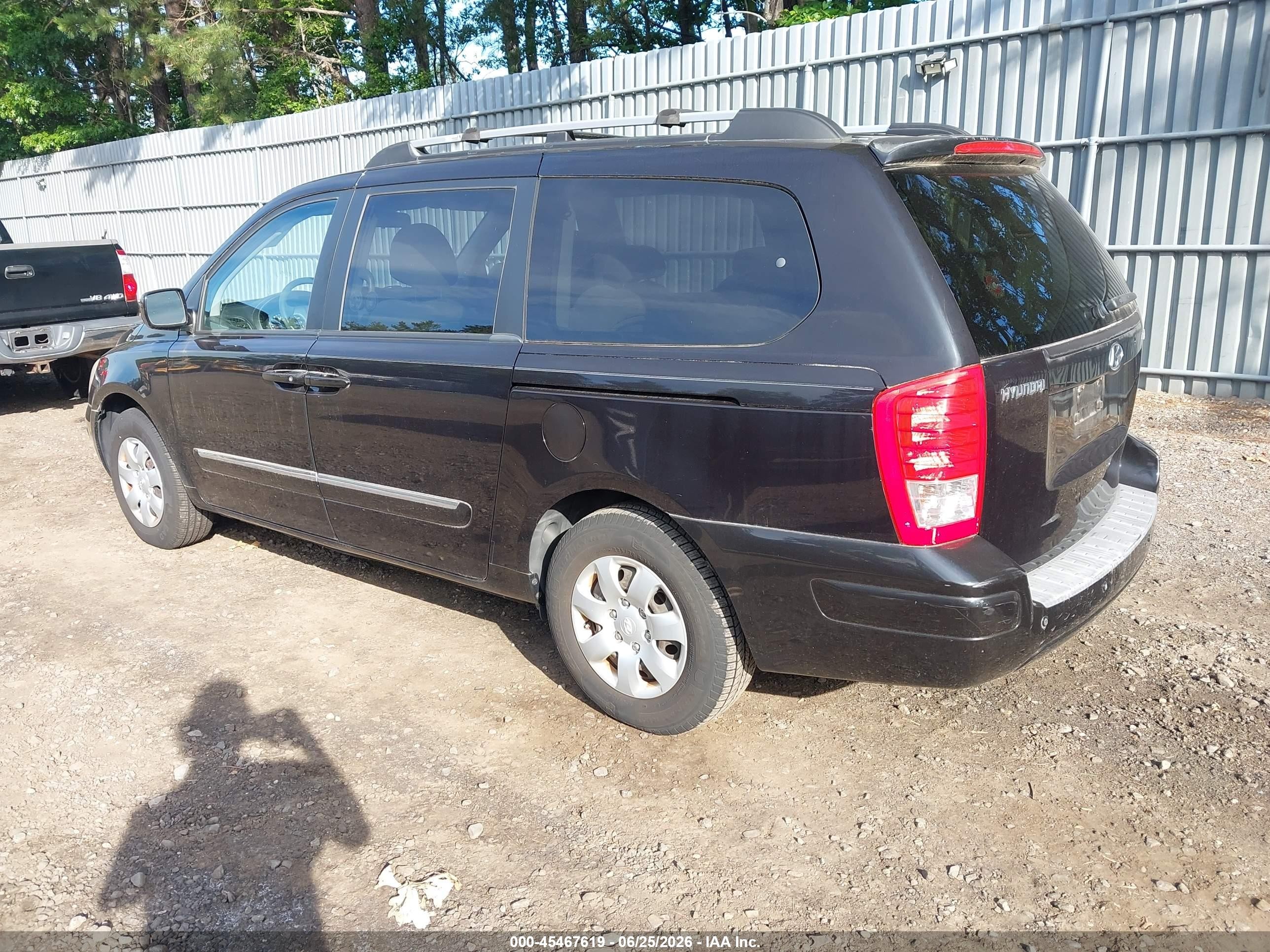 2008 Hyundai Entourage Gls/limited Gray vin: KNDMC233186045919