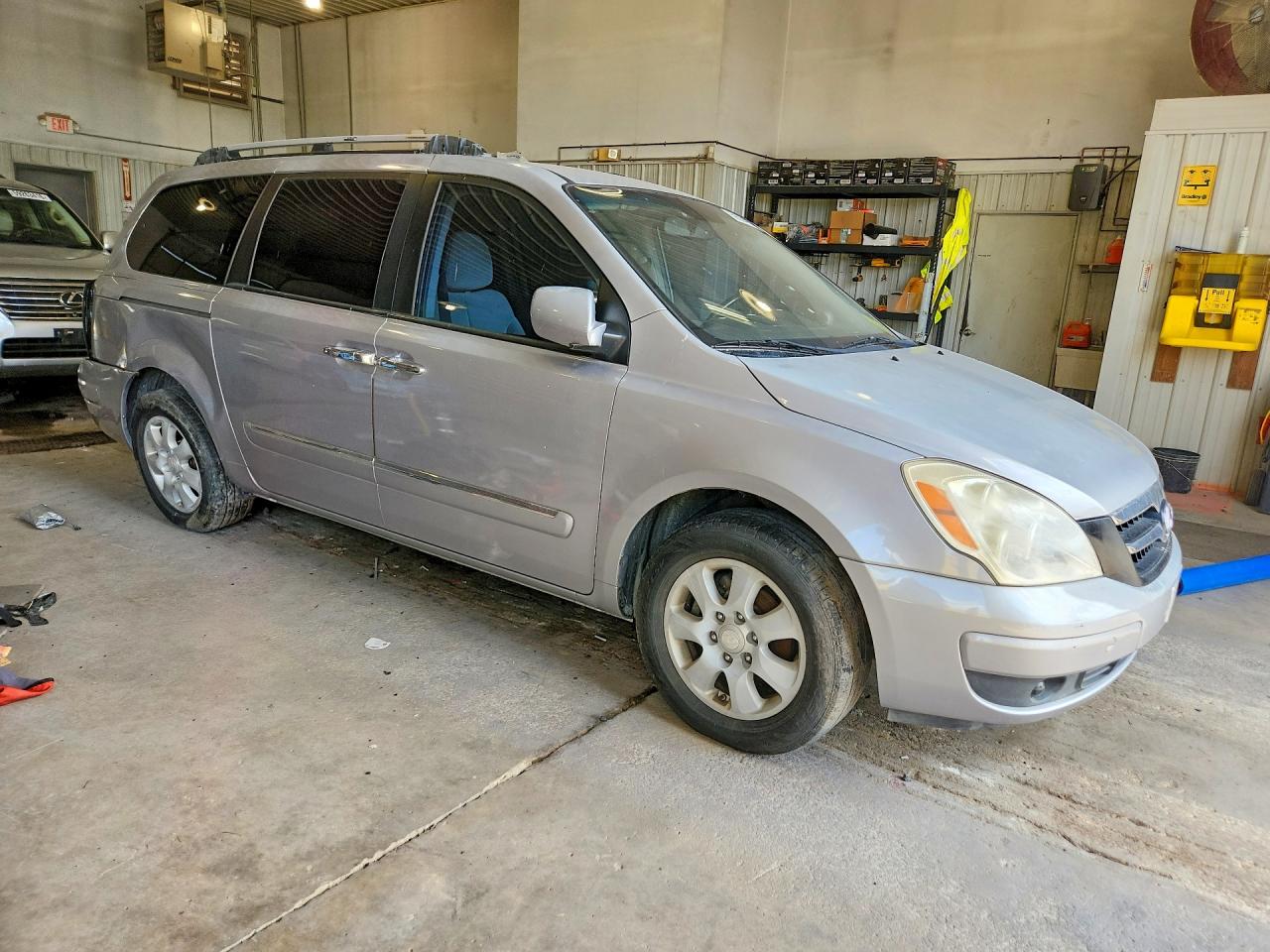 2007 Hyundai Entorouge Silver vin: KNDMC233376020325