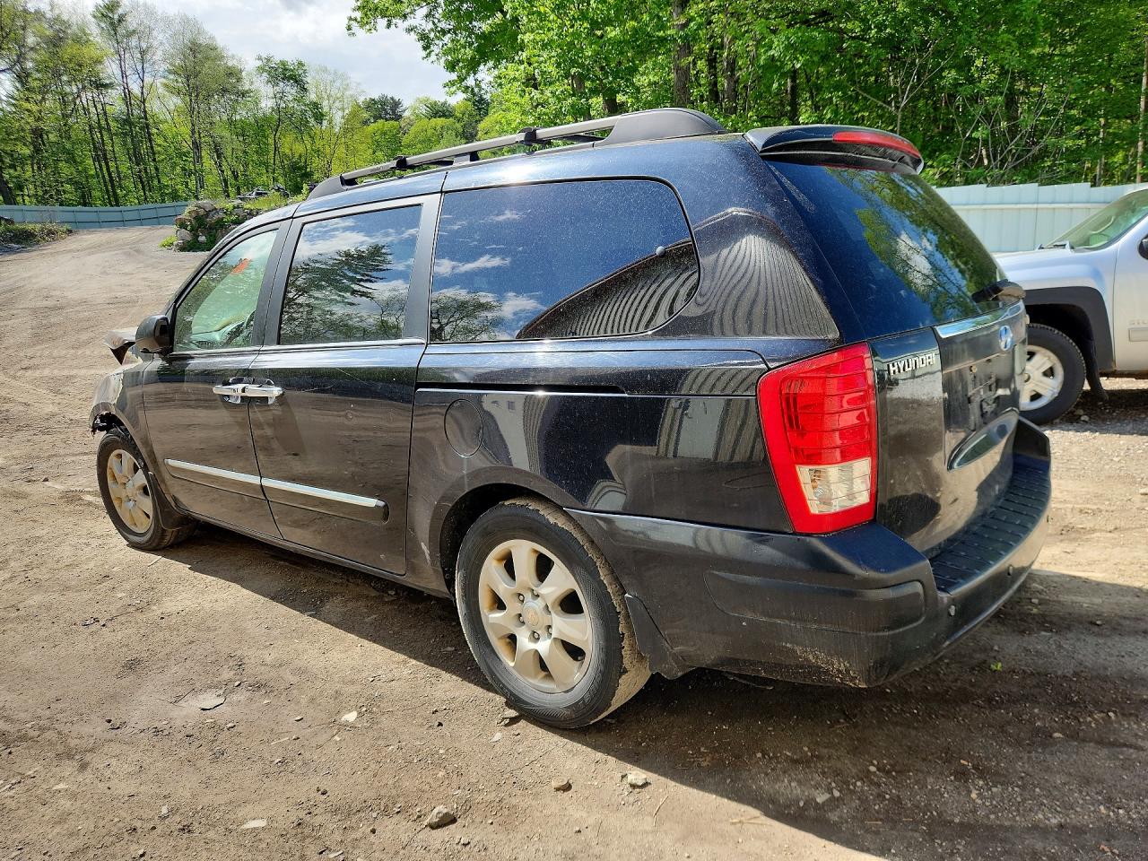 2008 Hyundai Entourage Gls Black vin: KNDMC233386047655