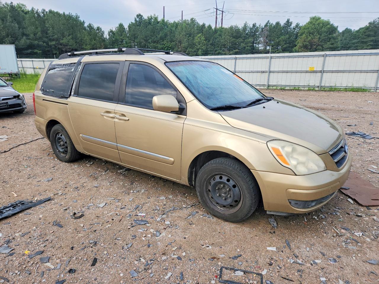 2008 Hyundai Entourage Gls Gold vin: KNDMC233386056193