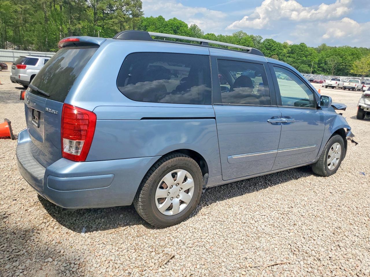 2007 Hyundai Entourage Gls Blue vin: KNDMC233476025355