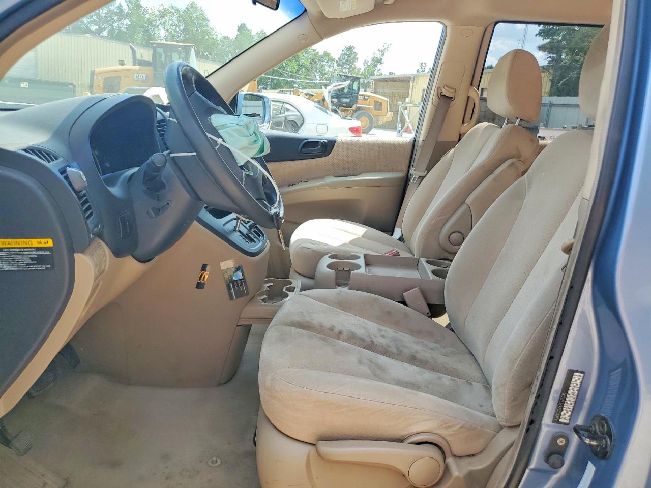 2007 Hyundai Entourage Gls Blue vin: KNDMC233476025355
