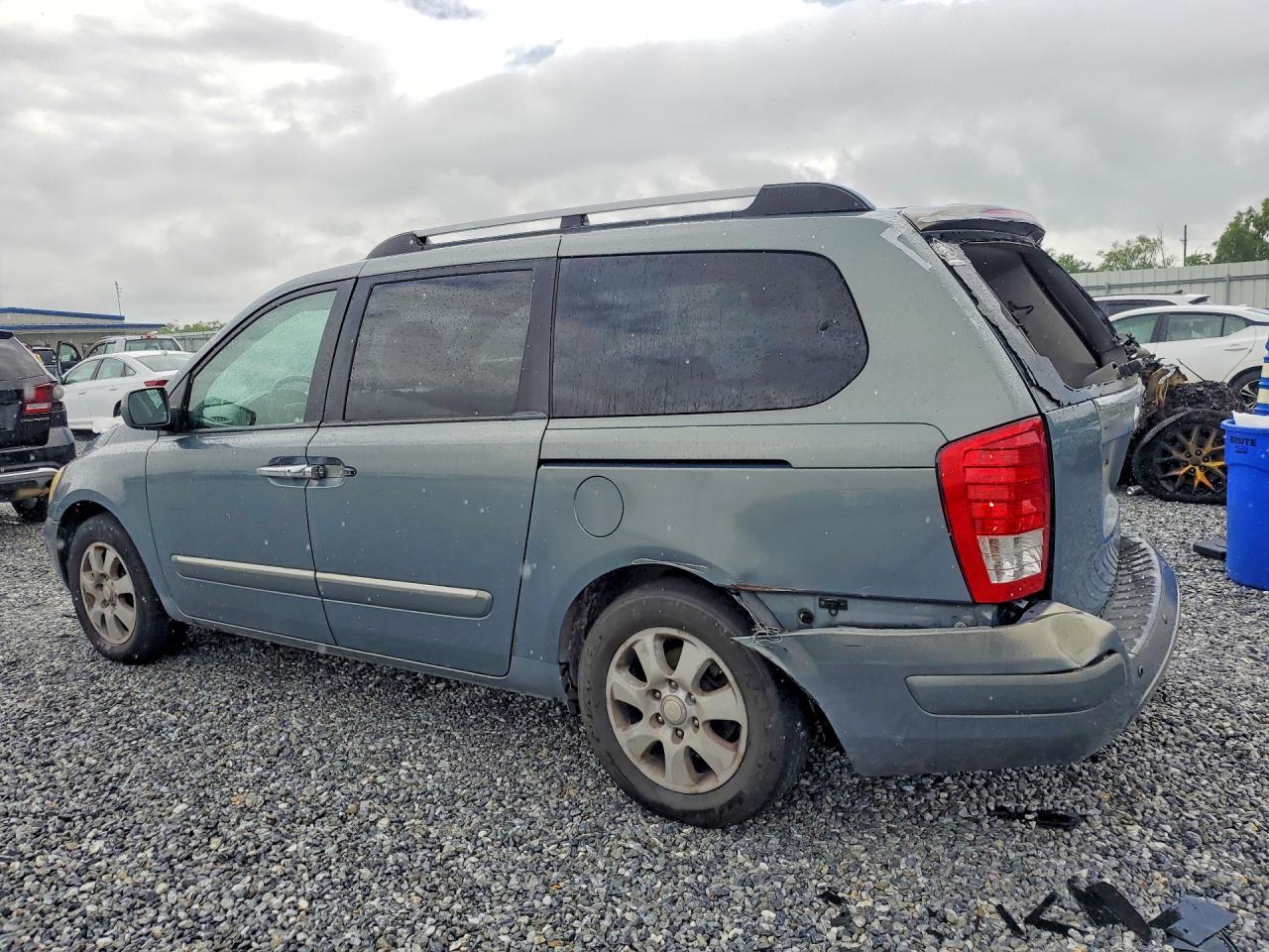 2007 Hyundai Entourage Gls Blue vin: KNDMC233476041863