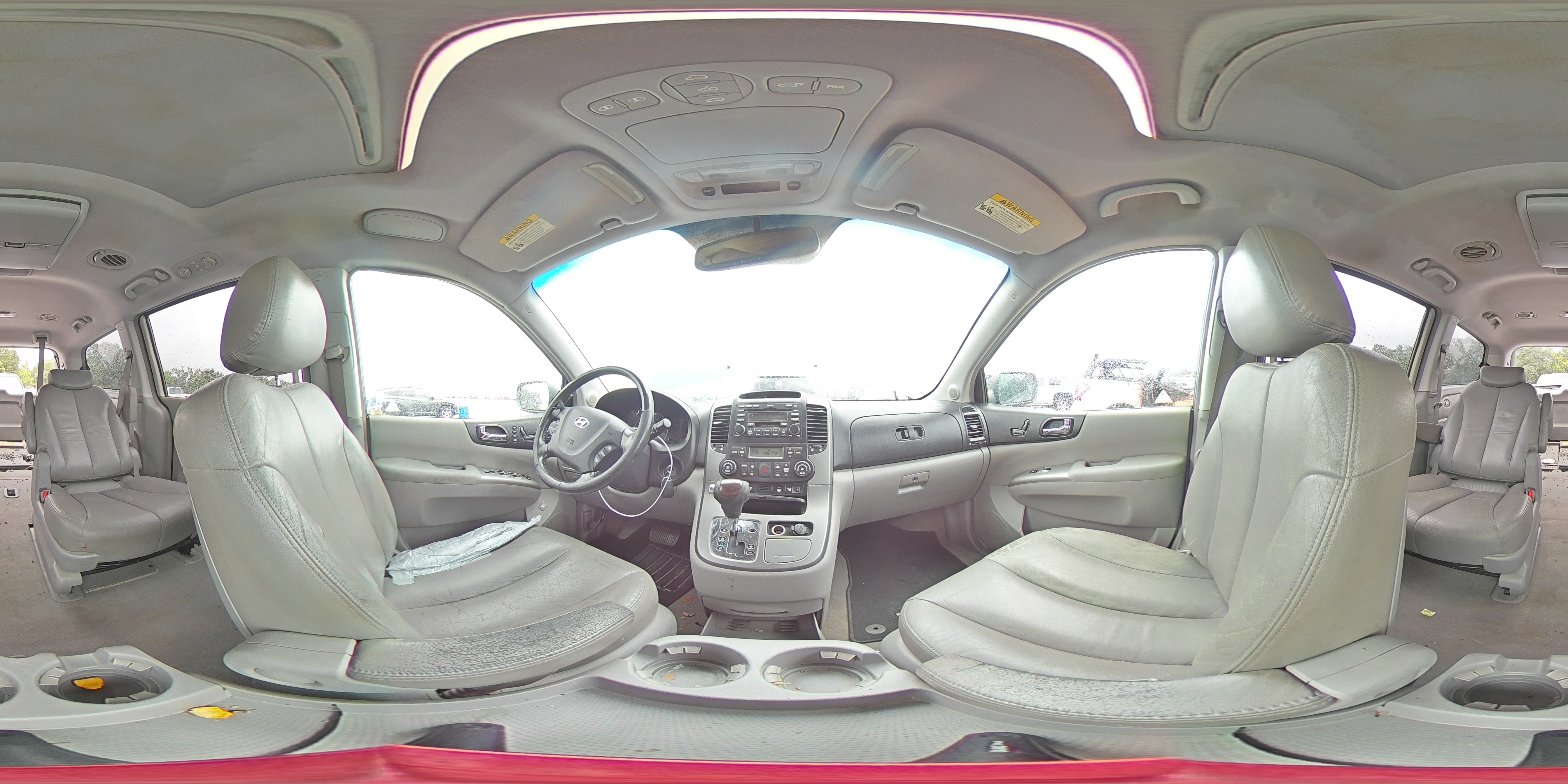 2007 Hyundai Entourage Gls Blue vin: KNDMC233476041863