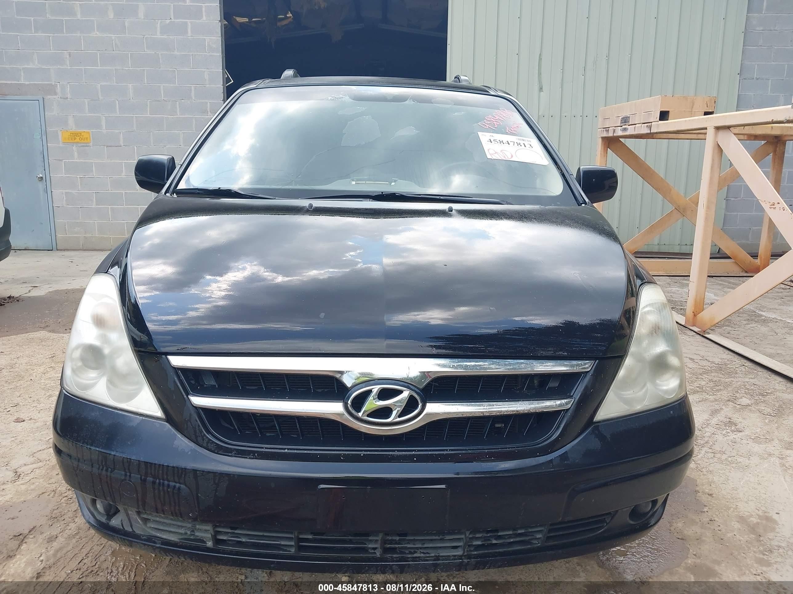2008 Hyundai Entourage Gls/limited Black vin: KNDMC233486045929