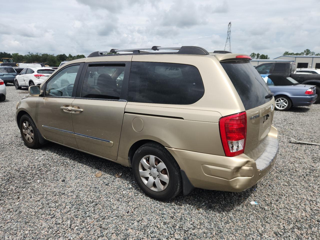 2008 Hyundai Entourage Gls Золотой vin: KNDMC233486056350