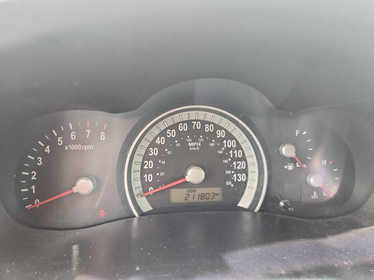 2008 Hyundai Entourage Gls Золотой vin: KNDMC233486056350
