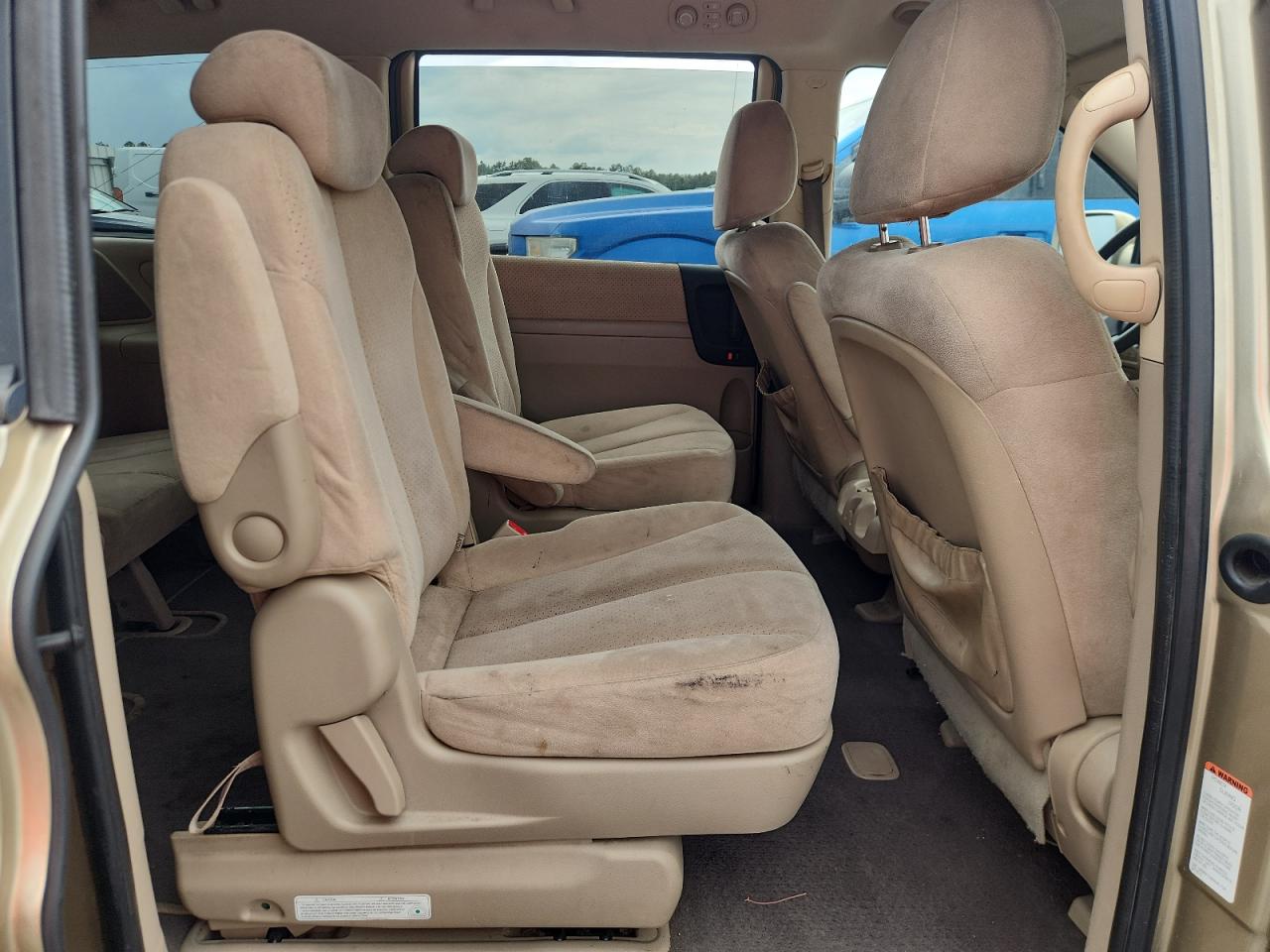 2008 Hyundai Entourage Gls Золотой vin: KNDMC233486056350