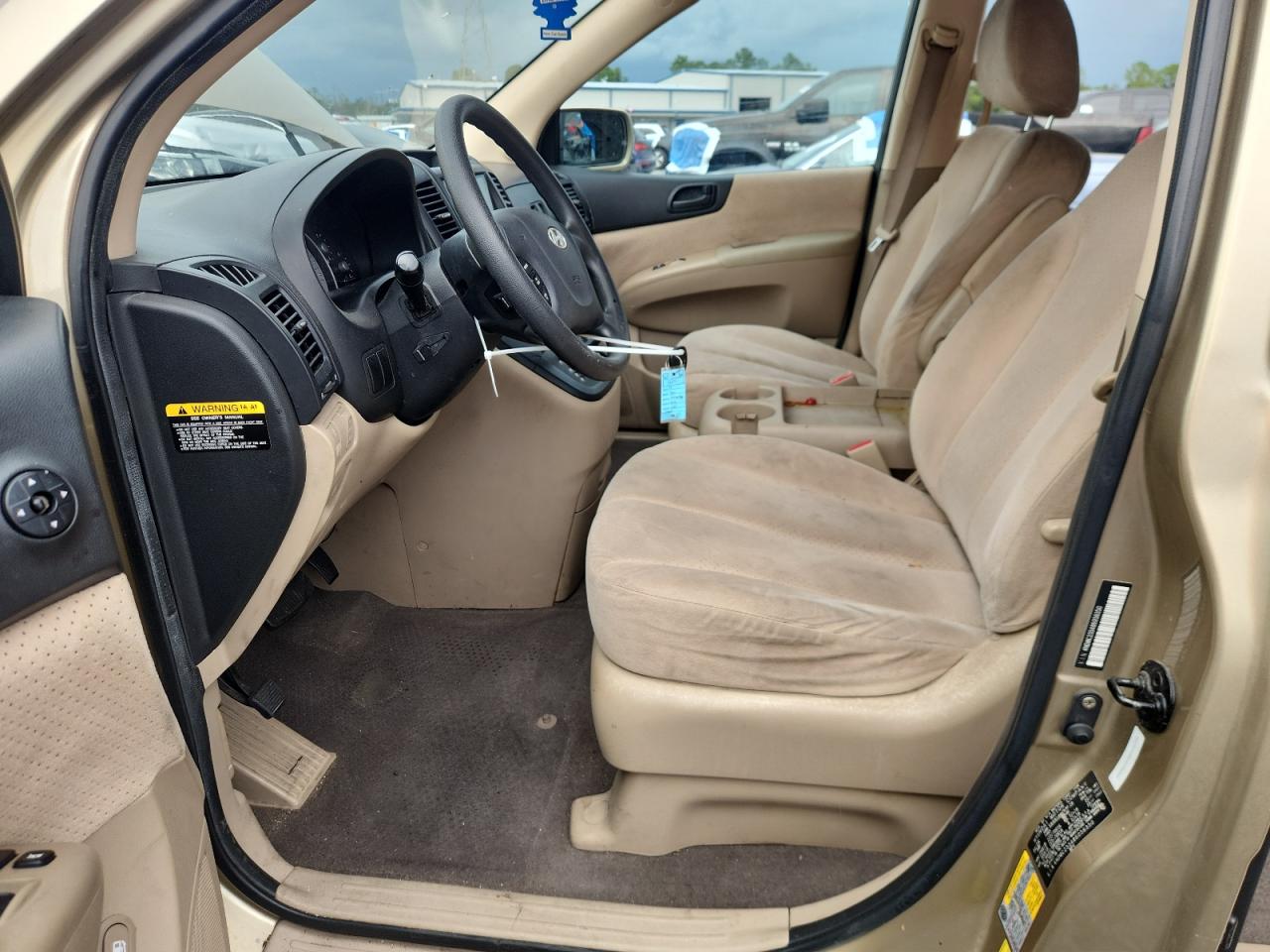 2008 Hyundai Entourage Gls Золотой vin: KNDMC233486056350