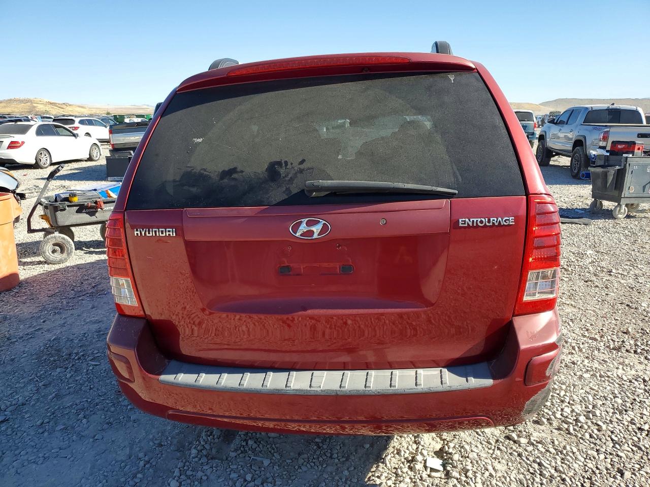 2007 Hyundai Entourage Gls Бордовый vin: KNDMC233576042326
