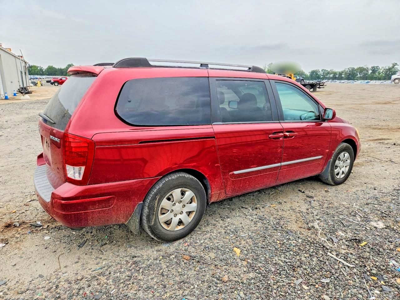 2008 Hyundai Entourage Gls Красный vin: KNDMC233586052940