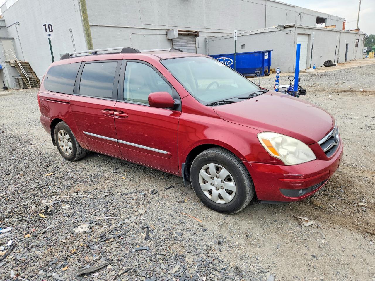 2008 Hyundai Entourage Gls Красный vin: KNDMC233586052940