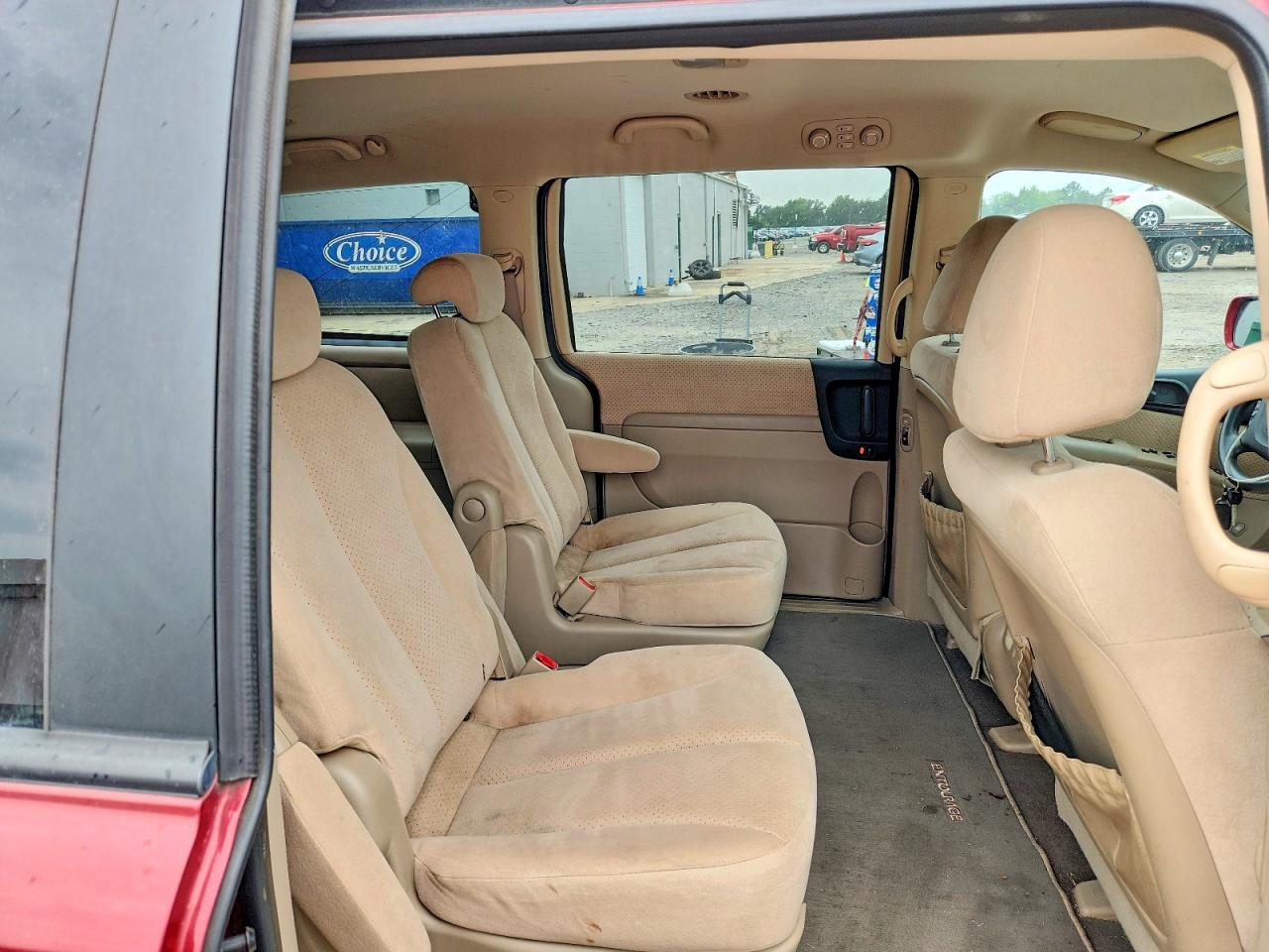 2008 Hyundai Entourage Gls Красный vin: KNDMC233586052940
