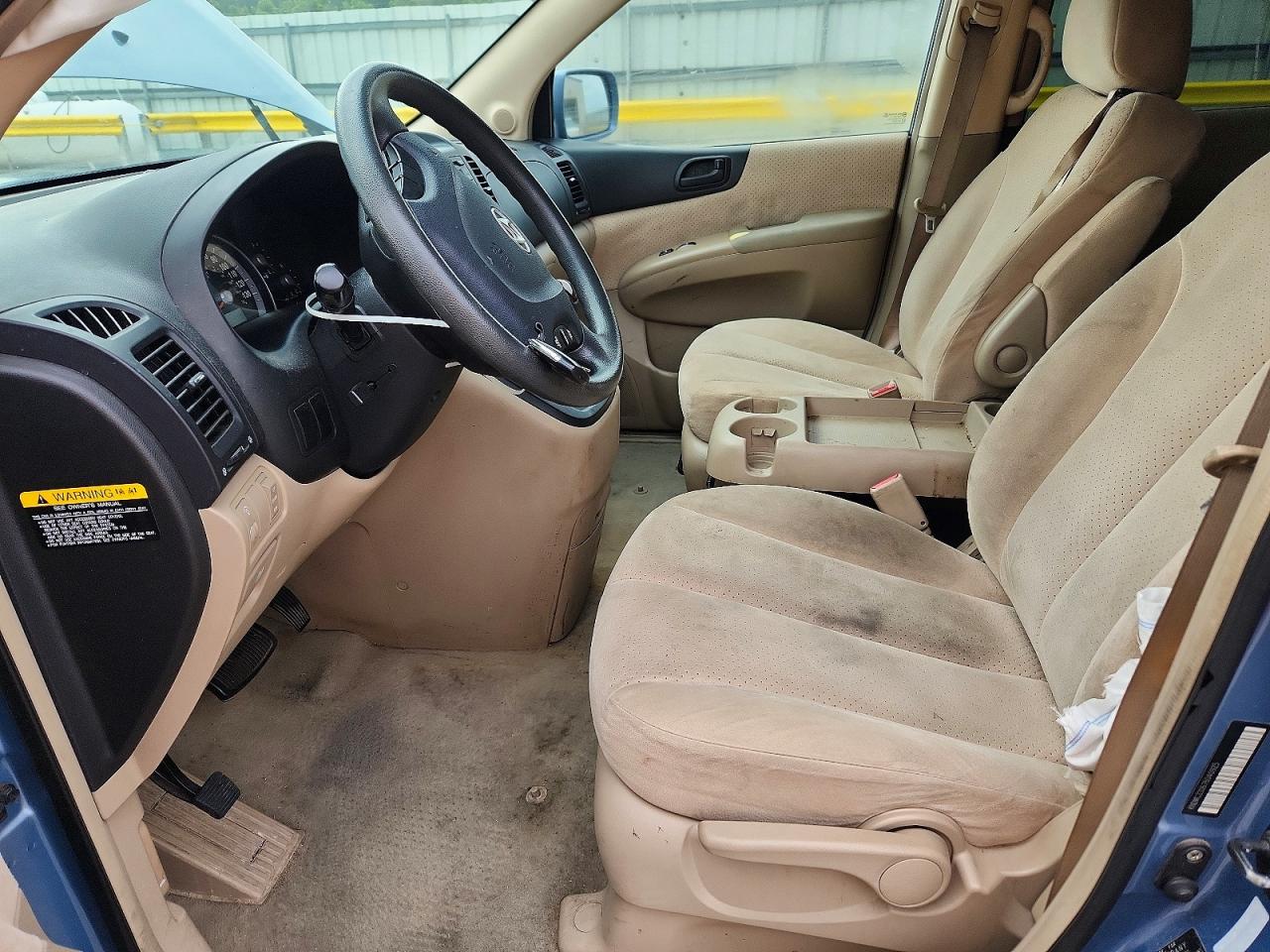 2007 Hyundai Entourage Gls Blue vin: KNDMC233676040925