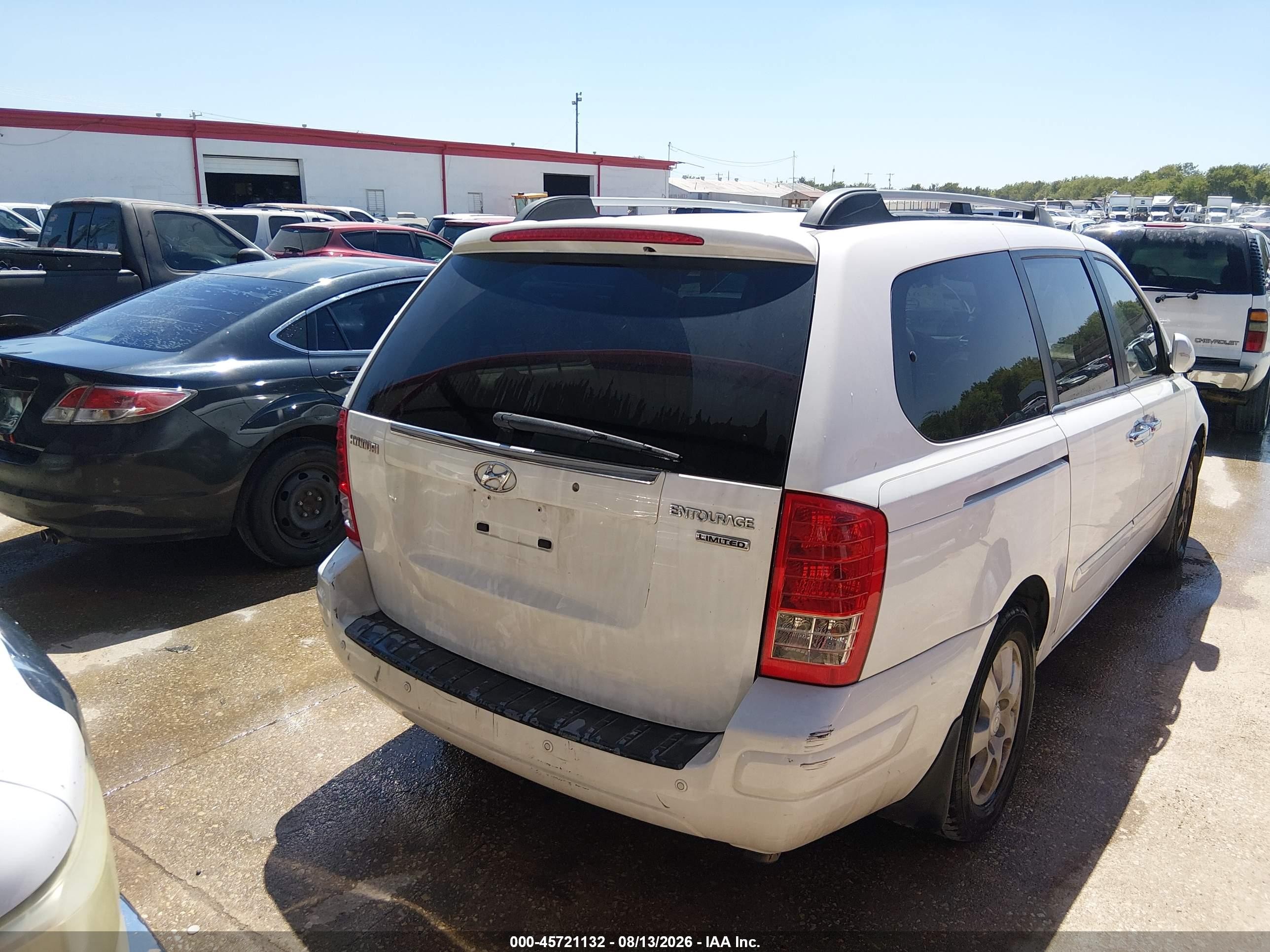 2008 Hyundai Entourage Gls/limited White vin: KNDMC233686056902