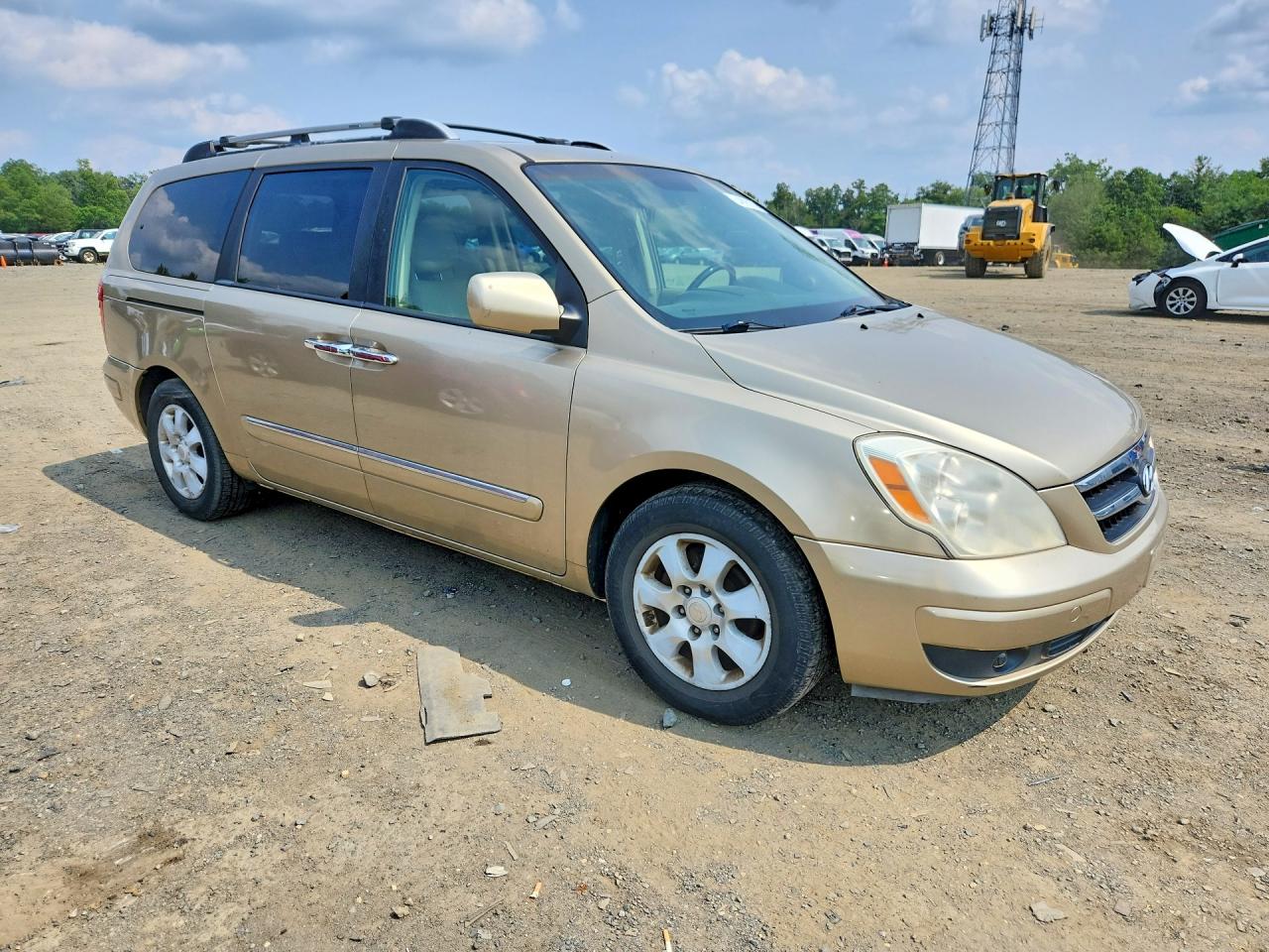 2007 Hyundai Entourage Gls Желто-коричневый vin: KNDMC233876034818