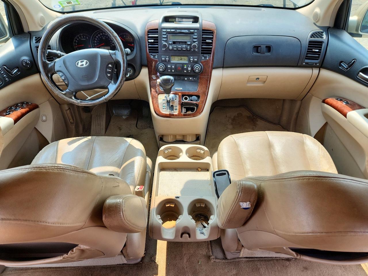 2007 Hyundai Entourage Gls Желто-коричневый vin: KNDMC233876034818