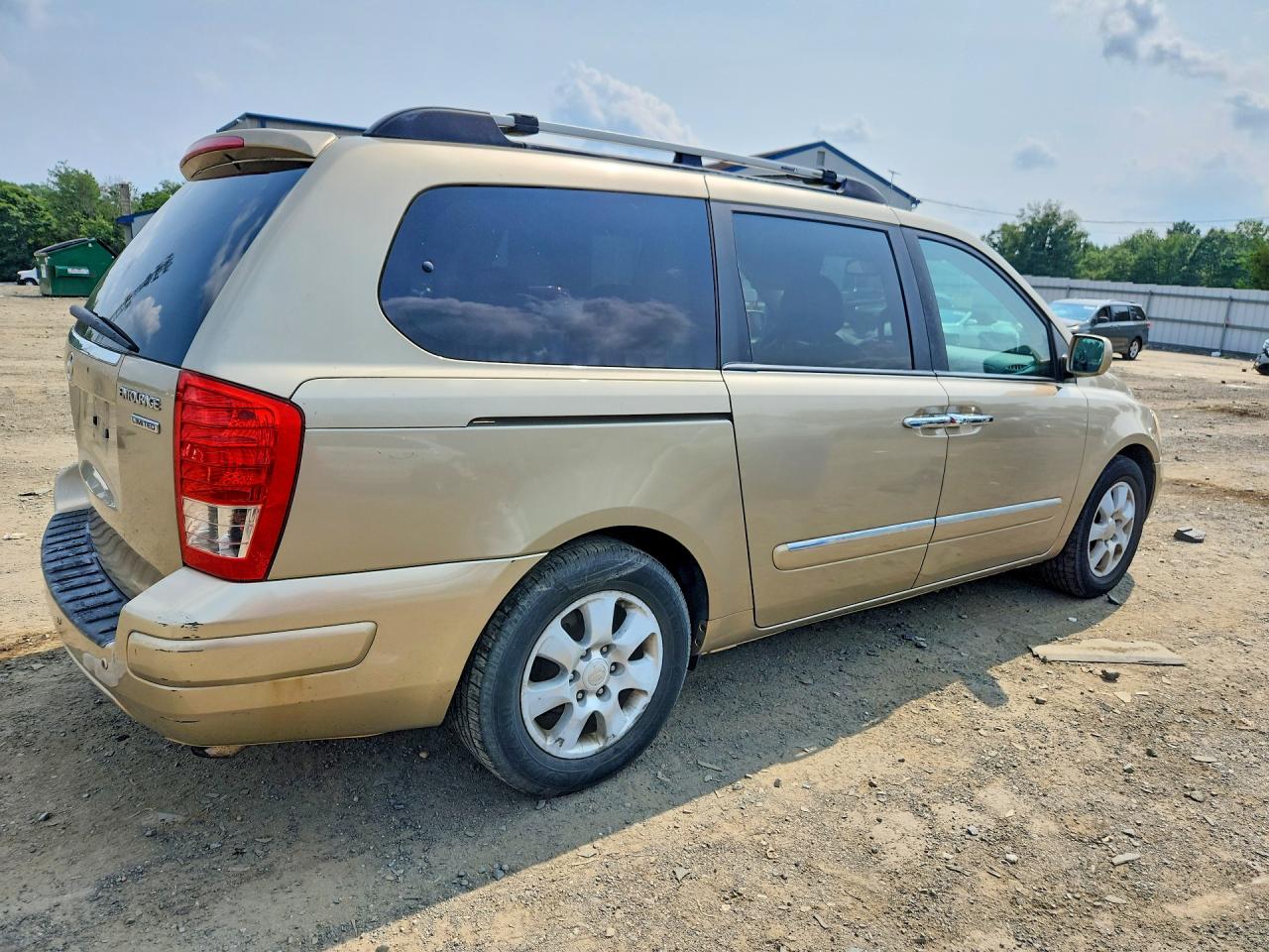2007 Hyundai Entourage Gls Желто-коричневый vin: KNDMC233876034818