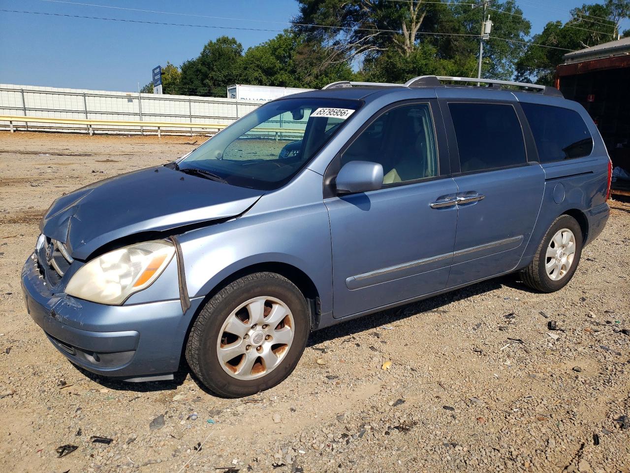 2007 Hyundai Entourage Gls Blue vin: KNDMC233876035614