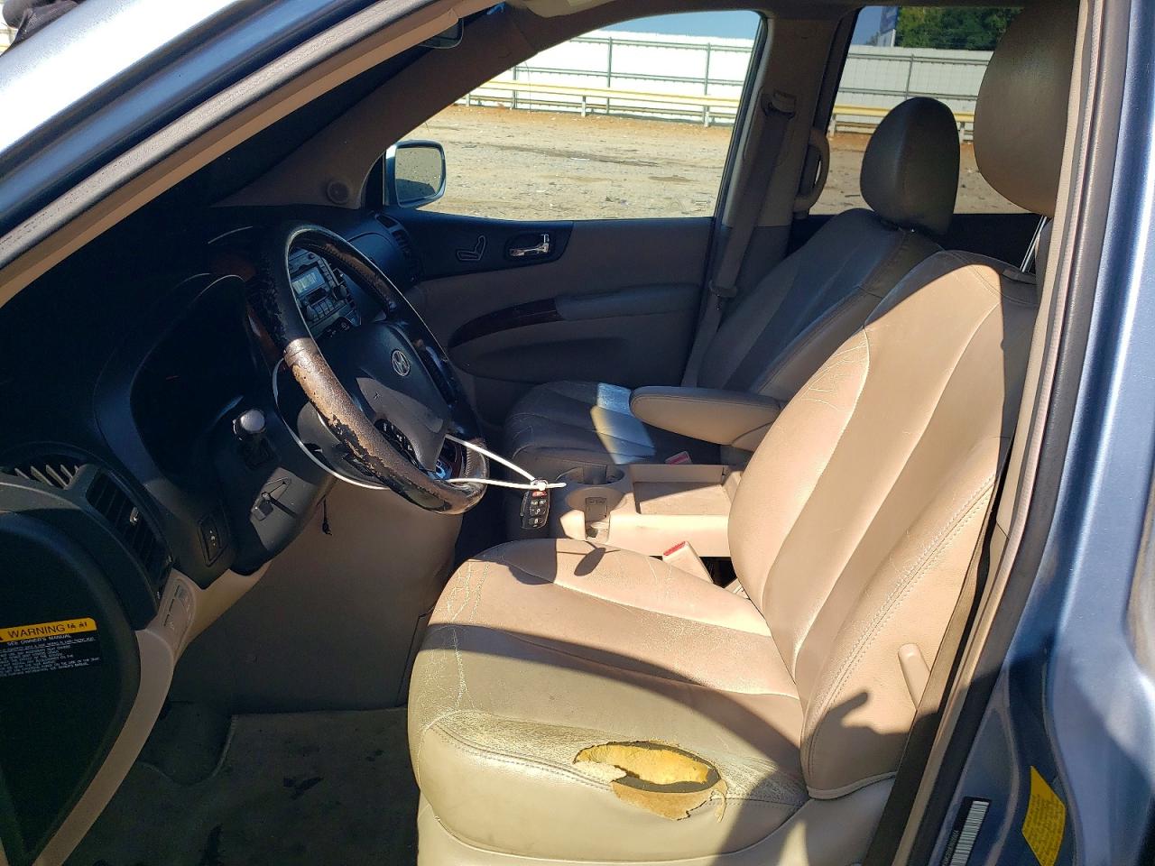 2007 Hyundai Entourage Gls Blue vin: KNDMC233876035614
