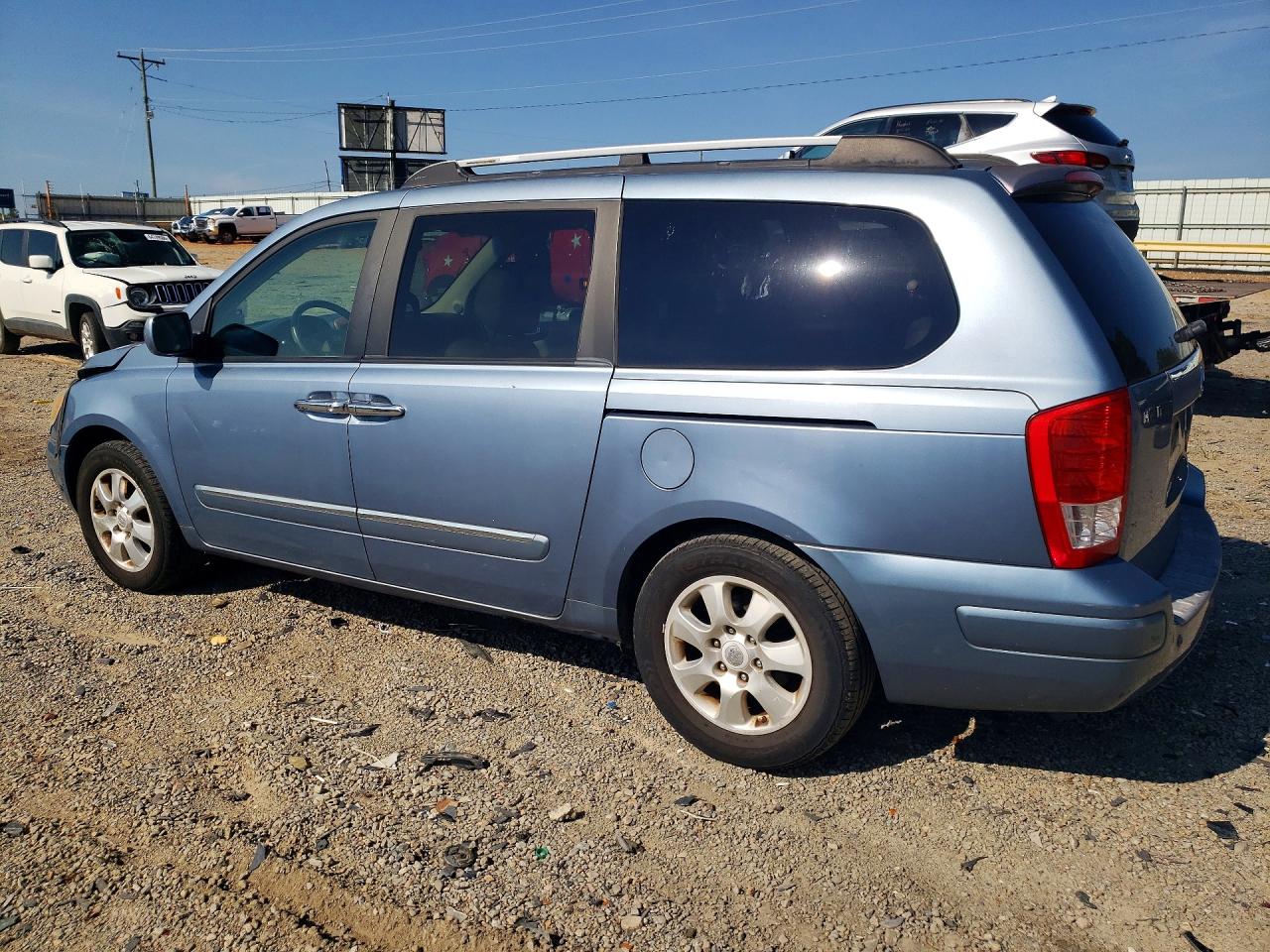 2007 Hyundai Entourage Gls Blue vin: KNDMC233876035614